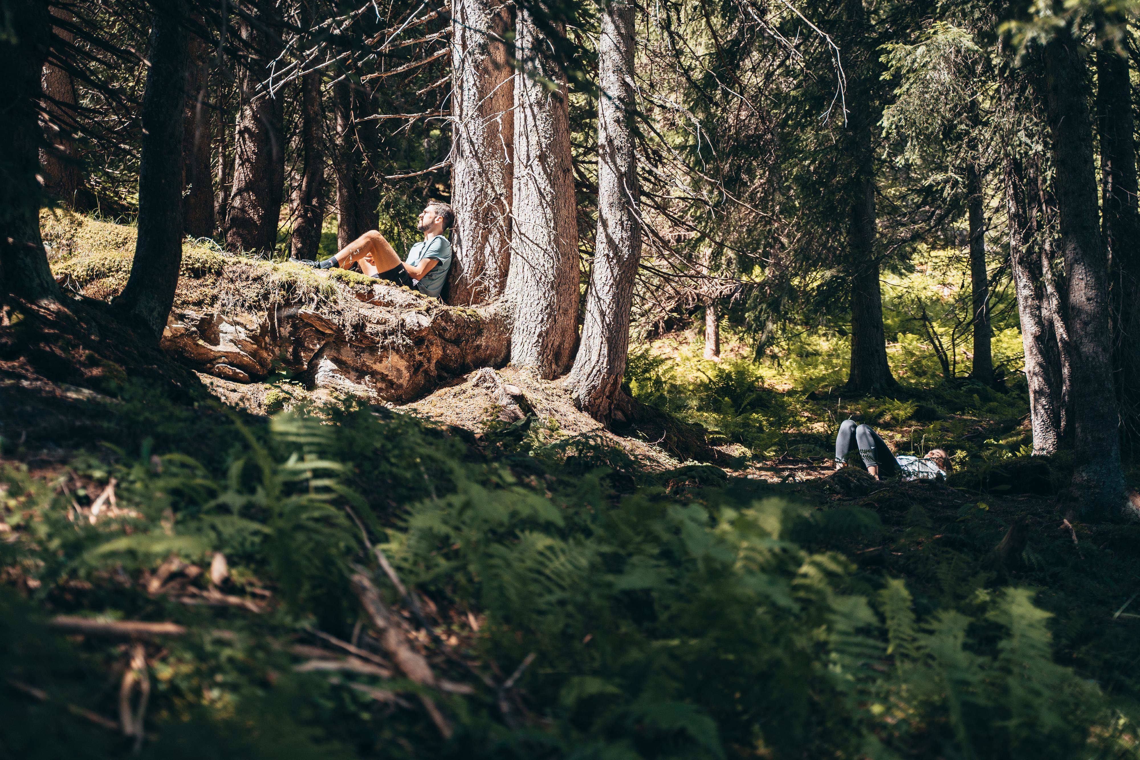 Waldbaden in Damüls - Wellness im Wald mit Dorothea Nachbaur