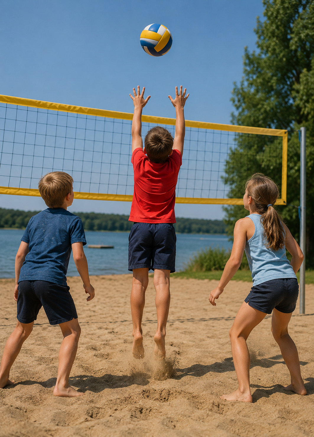 Sportprogramm - Volleyball für Kinder