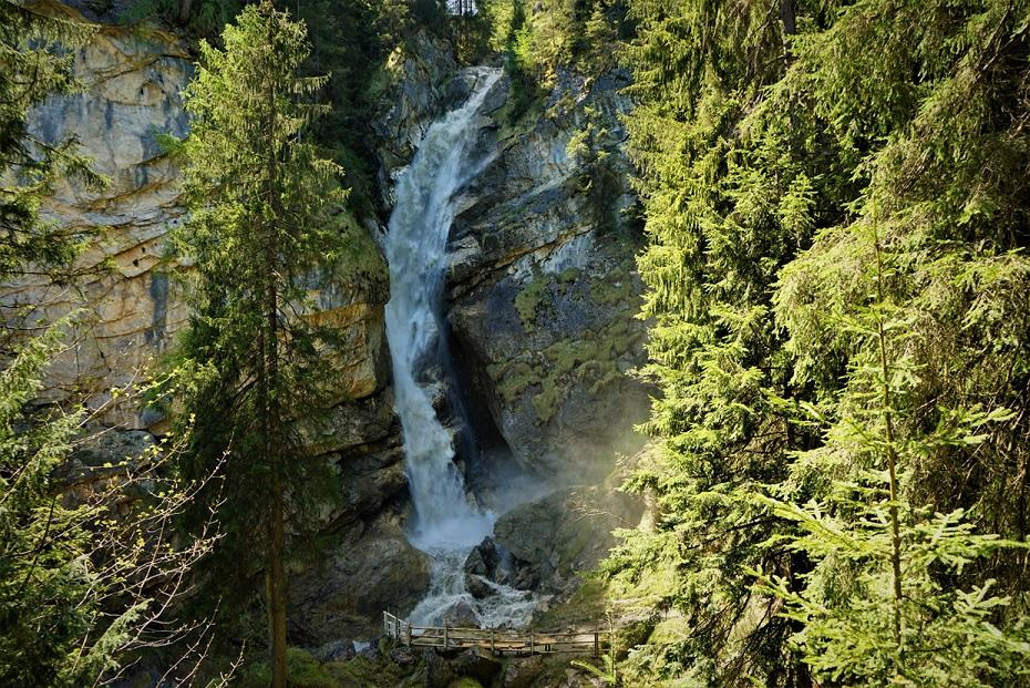 Der rauschende Keilkeller Wasserfall