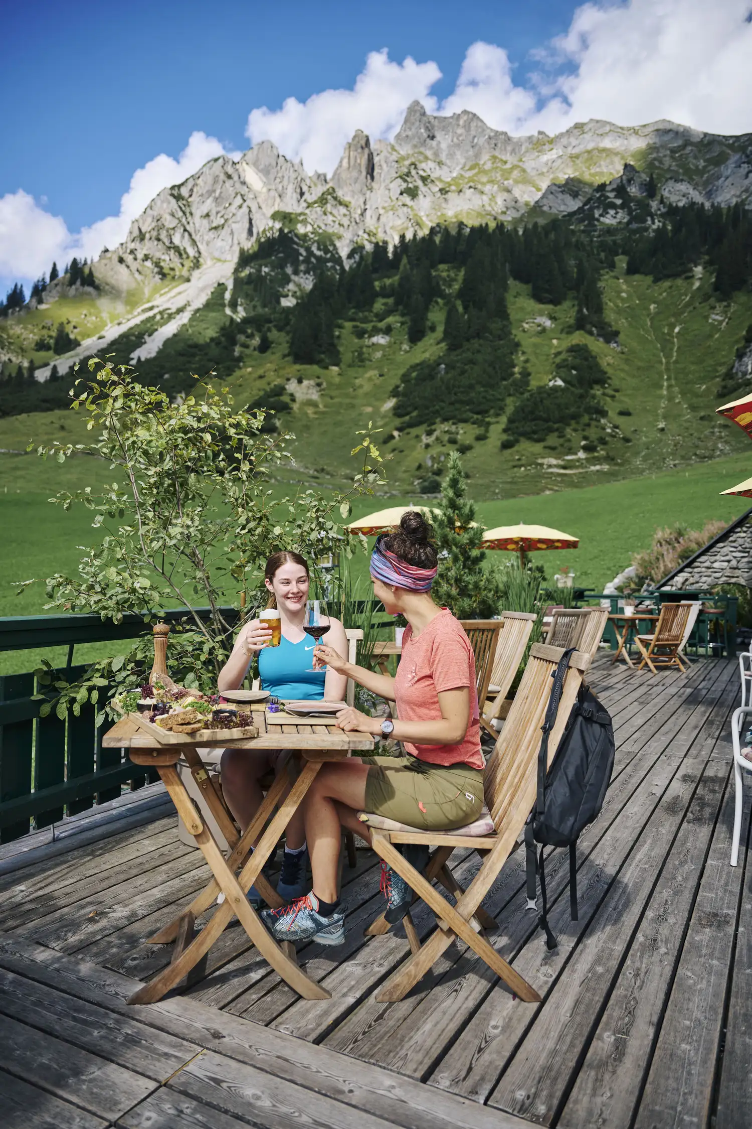 Hitzeflucht an den Arlberg 