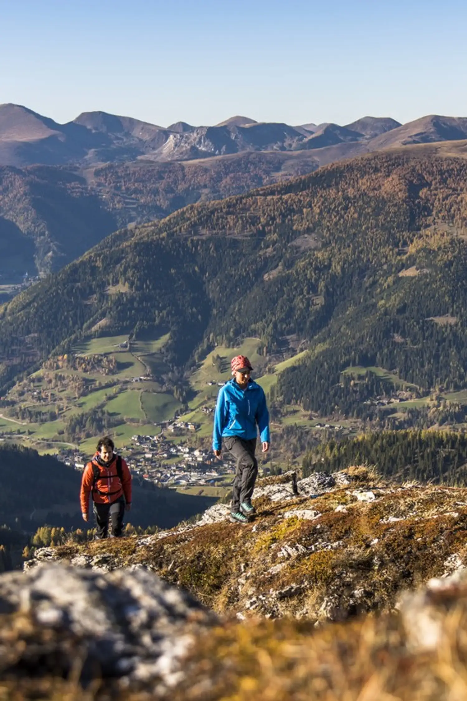 Nockberge-Trail: Wanderroute Etappe 5: Falkertsee - Bad Kleinkirchheim