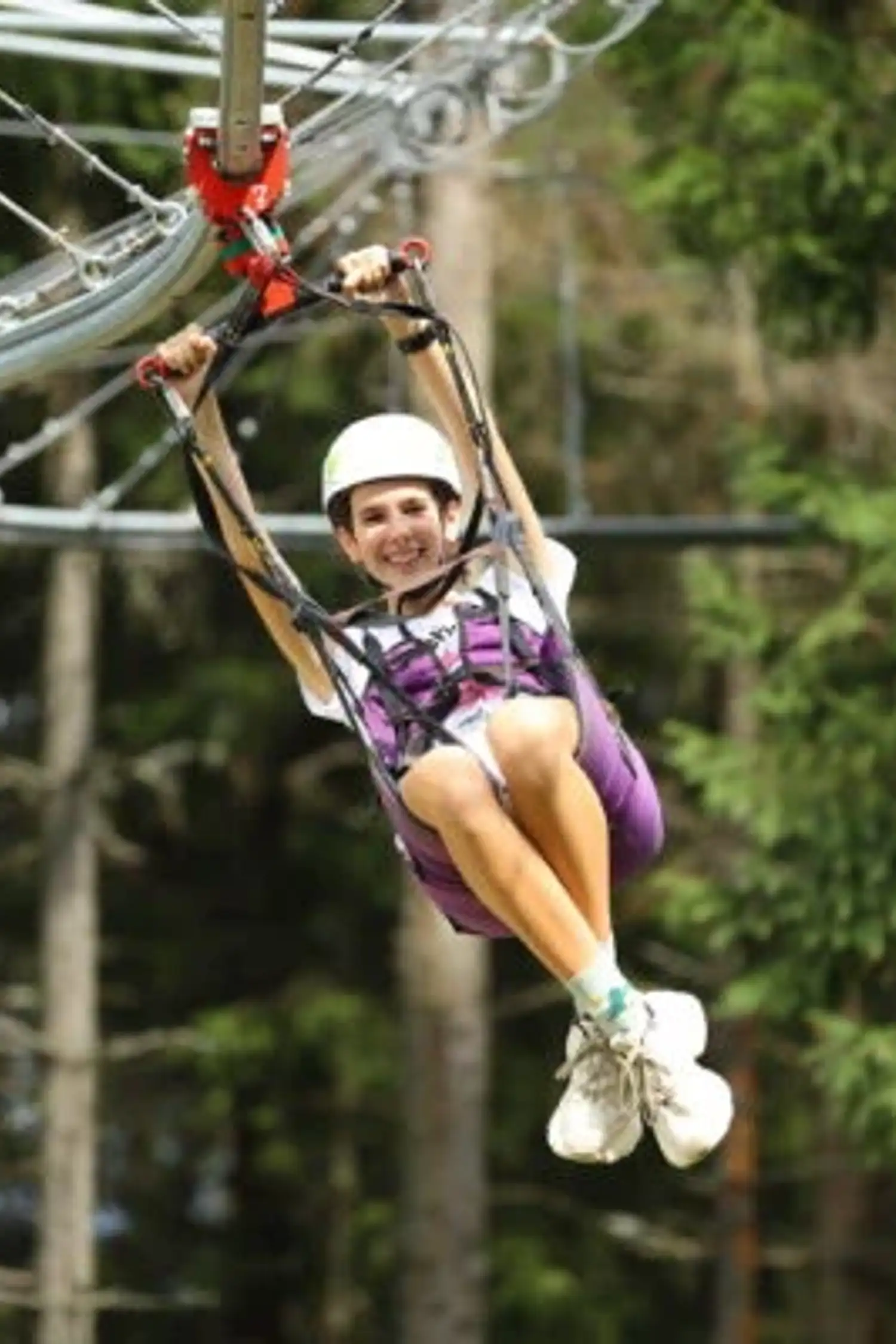 WEDNESDAY: Full zipline!