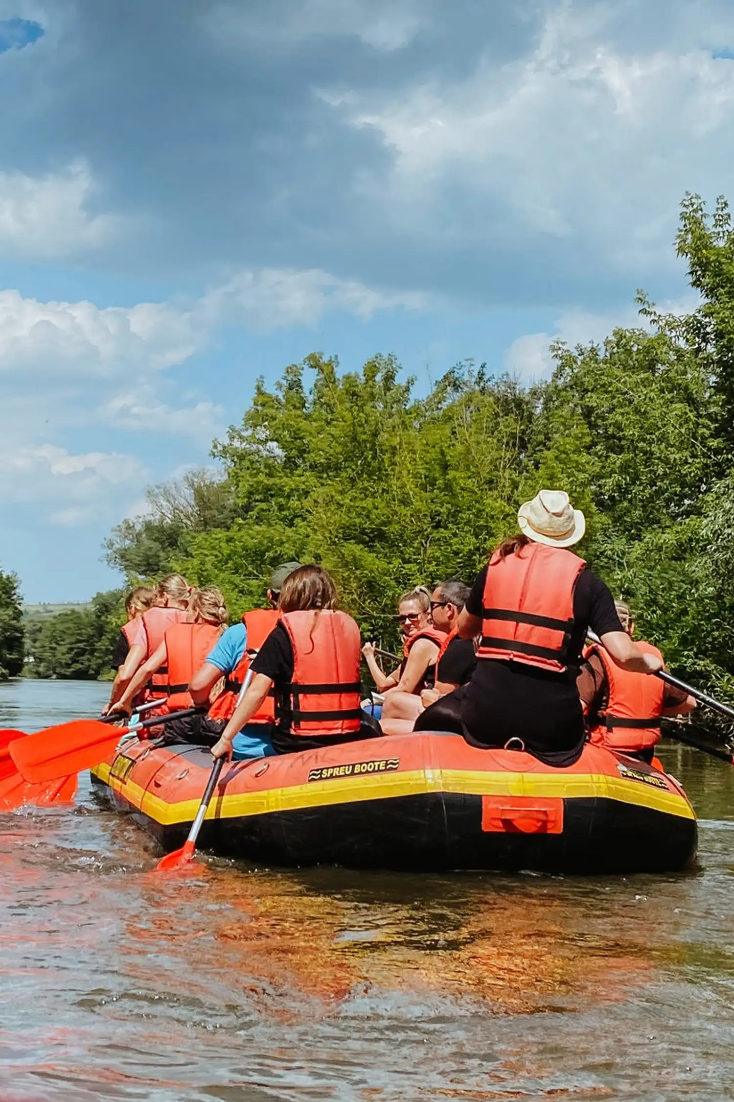 Saale pur – Dschungeltour im Schlauchboot nach Großheringen