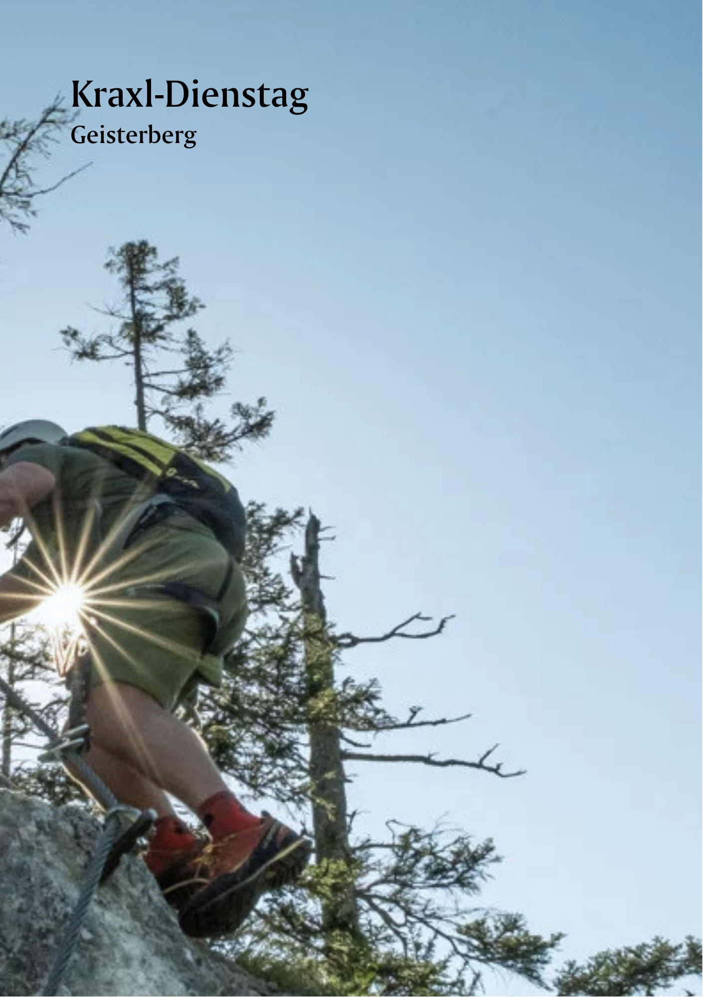 Climbing Tuesday - via ferrata tour for beginners