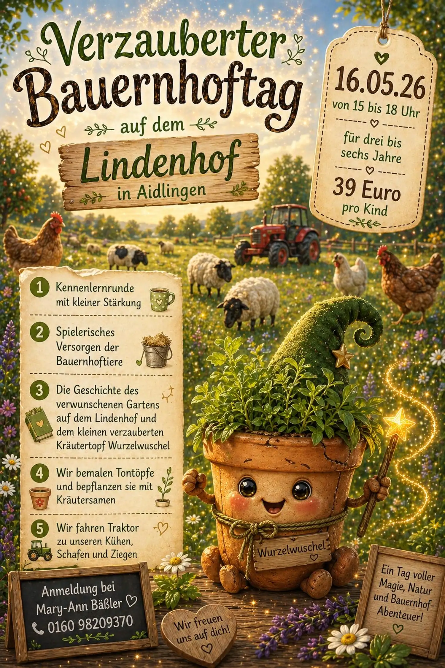 Farm day in May 3-6Y