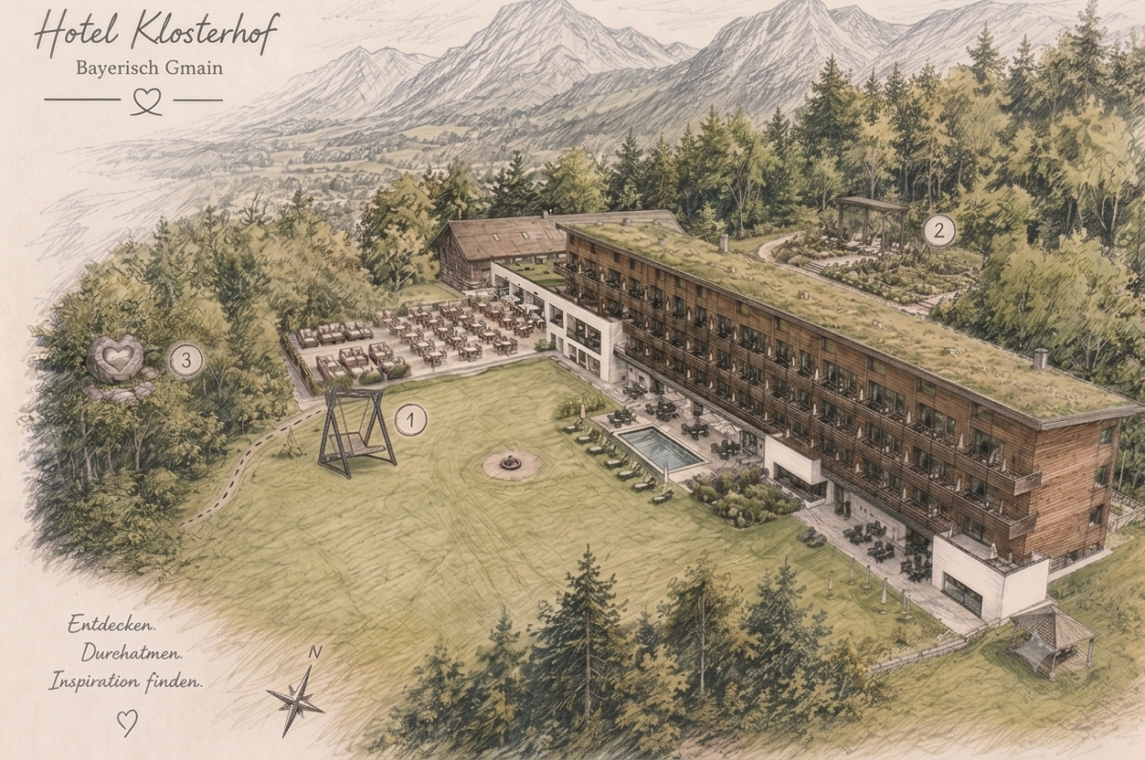Inspiring Places Around the Monastery Courtyard