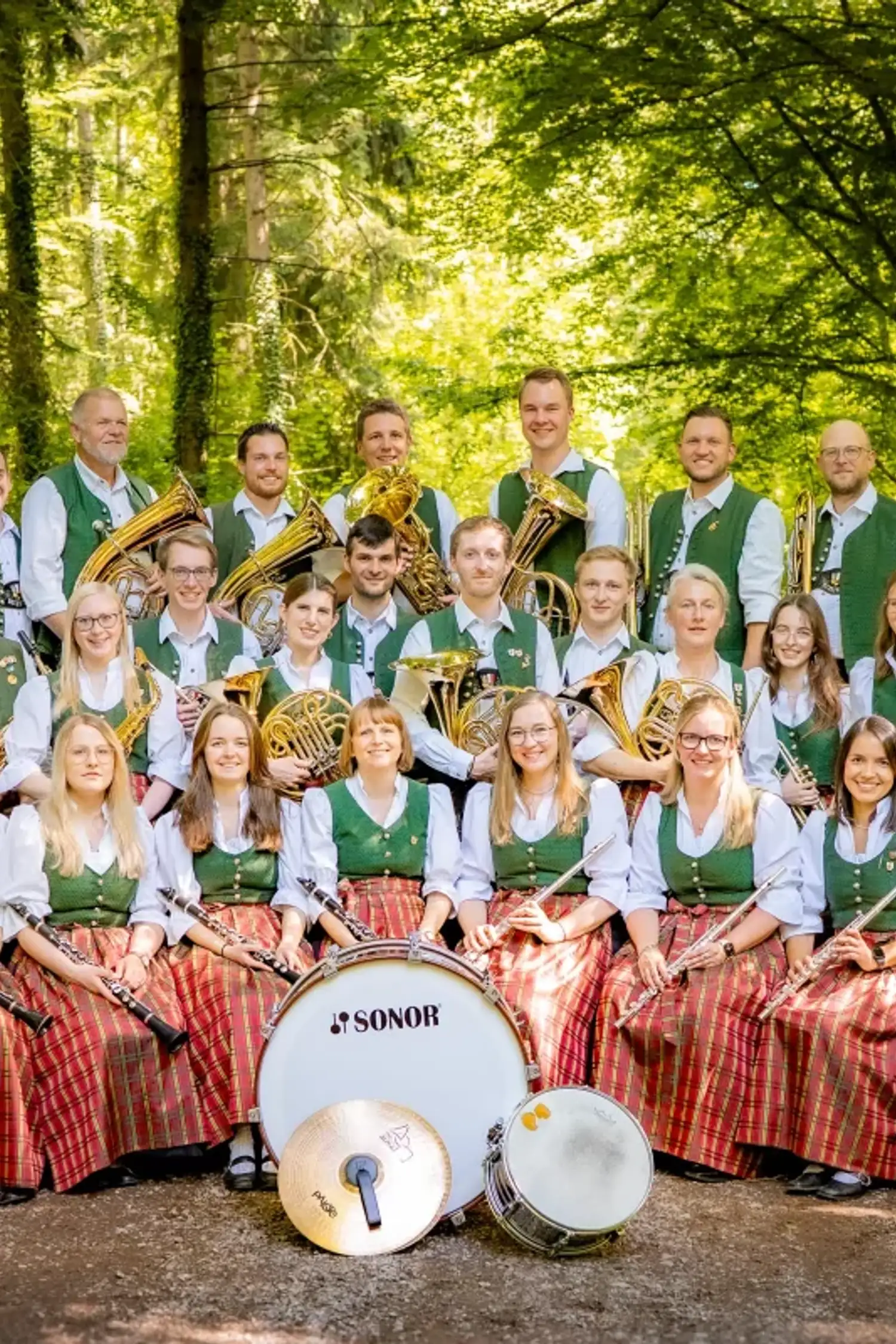 Musikkapelle Buxheim auf der Kanzelwand