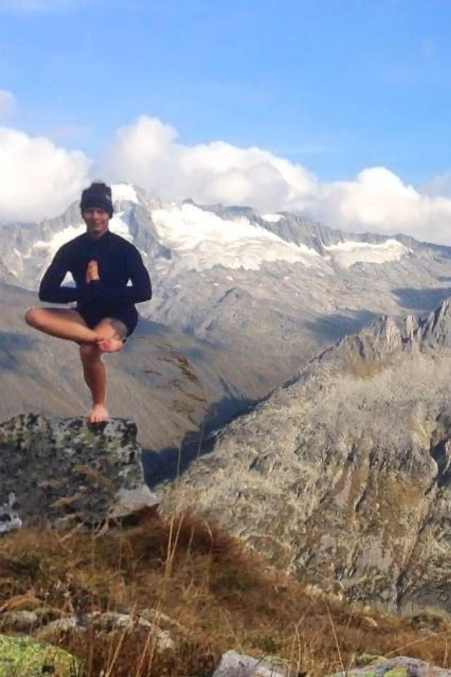 Yoga in the Tux Alps