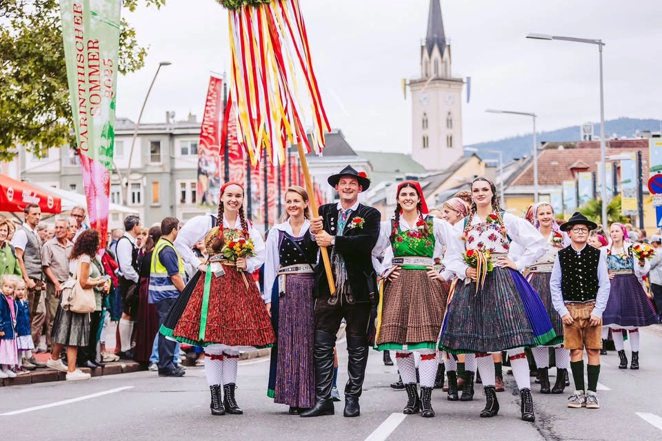 Traditional Costume Parade in Villach