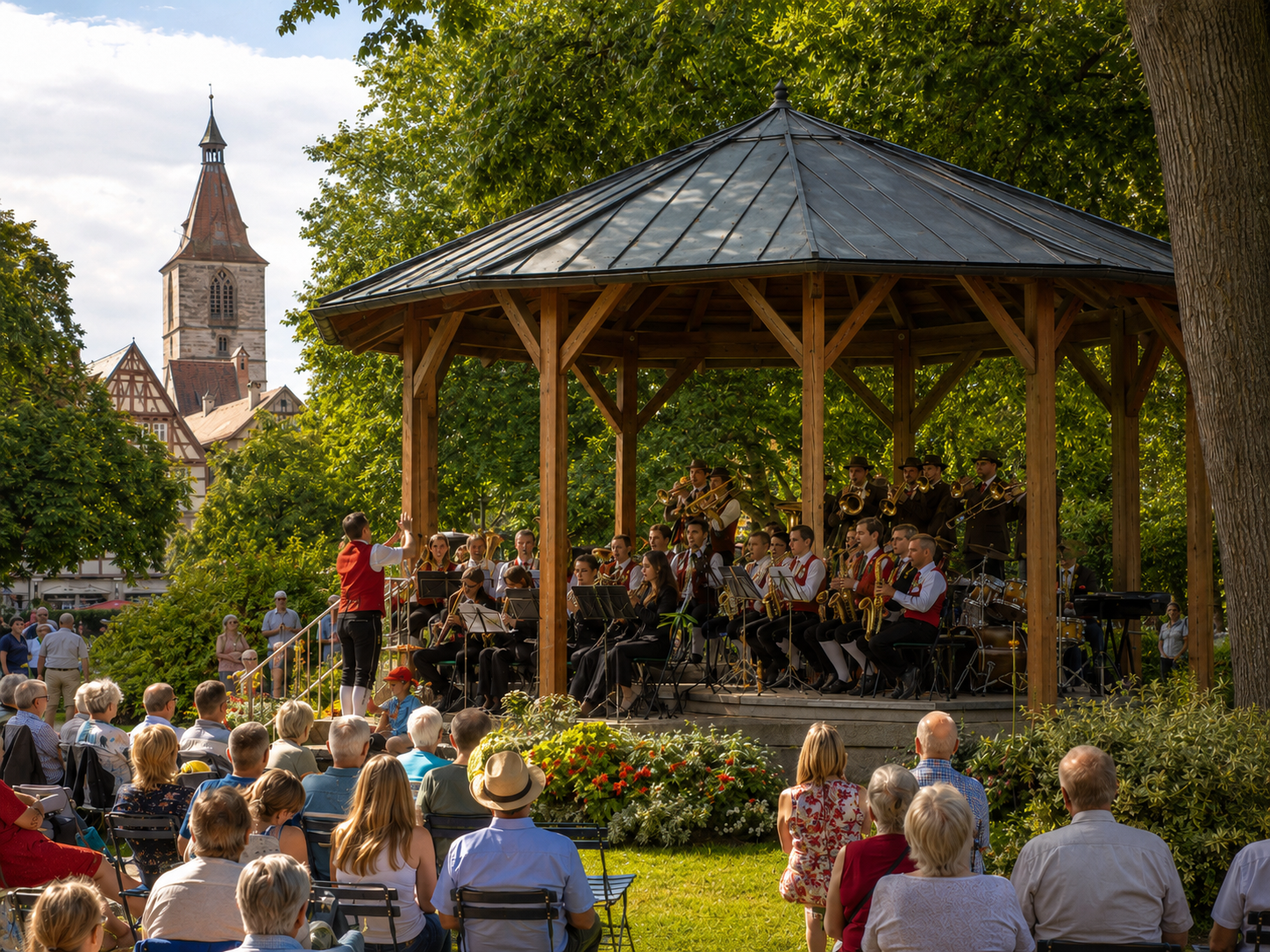 Sunday concerts in the city park