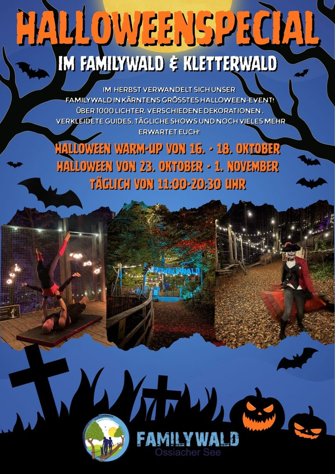 Speciale Halloween al Family Wald Ossiach
