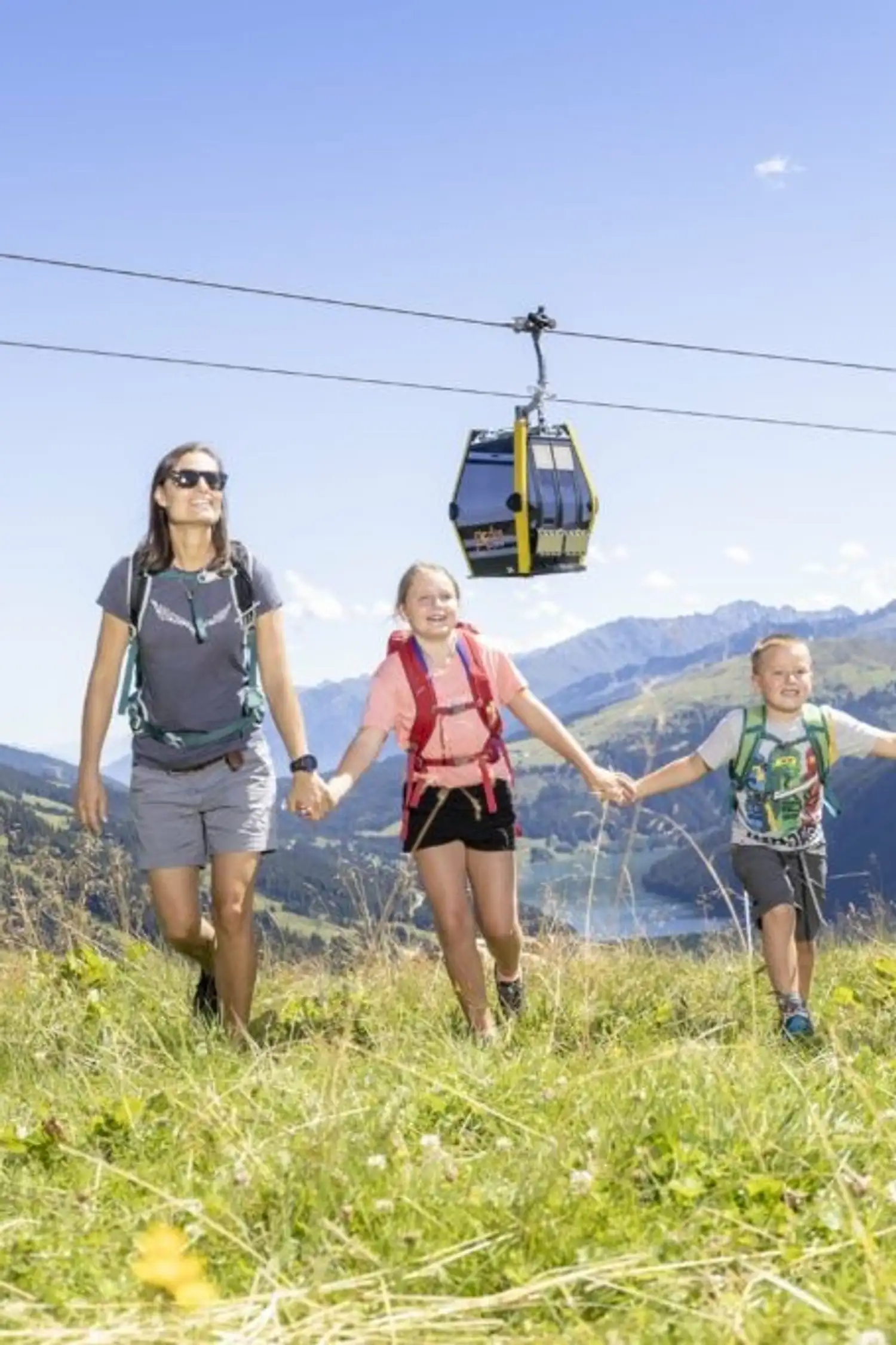 Mit den Bergbahnen hoch hinaus