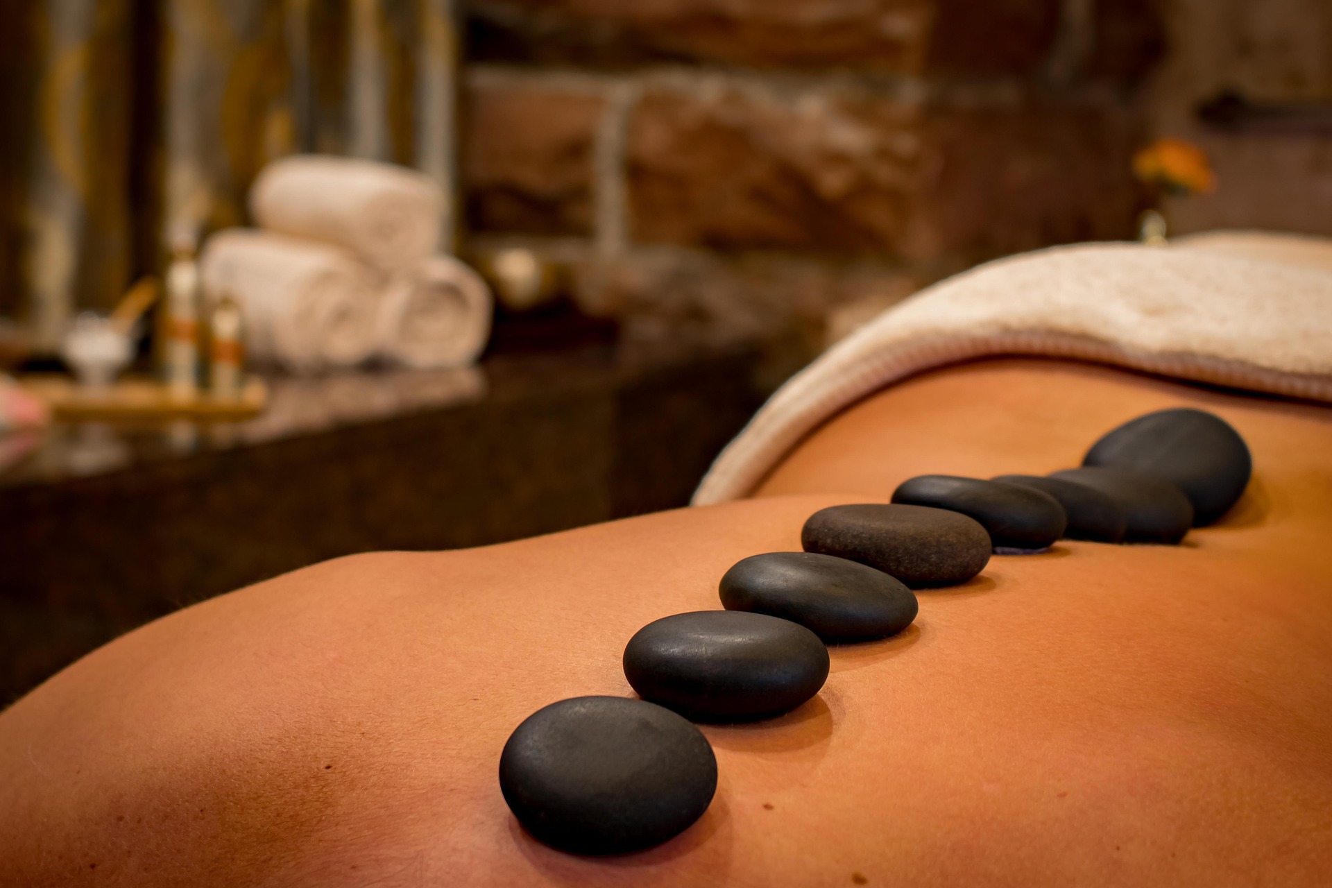 Hot stone treatment