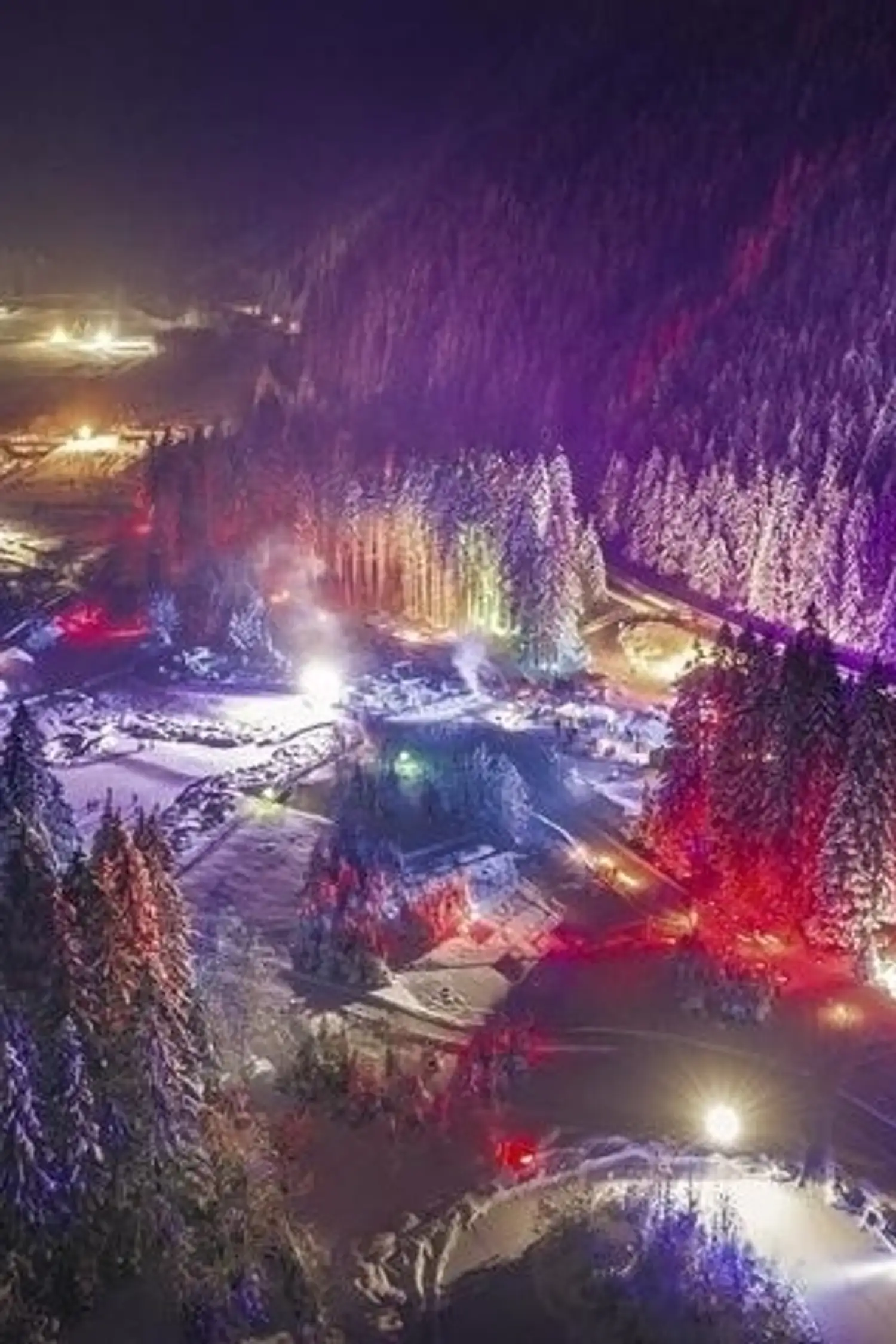 Winter Wandernacht in Klaus Äuele