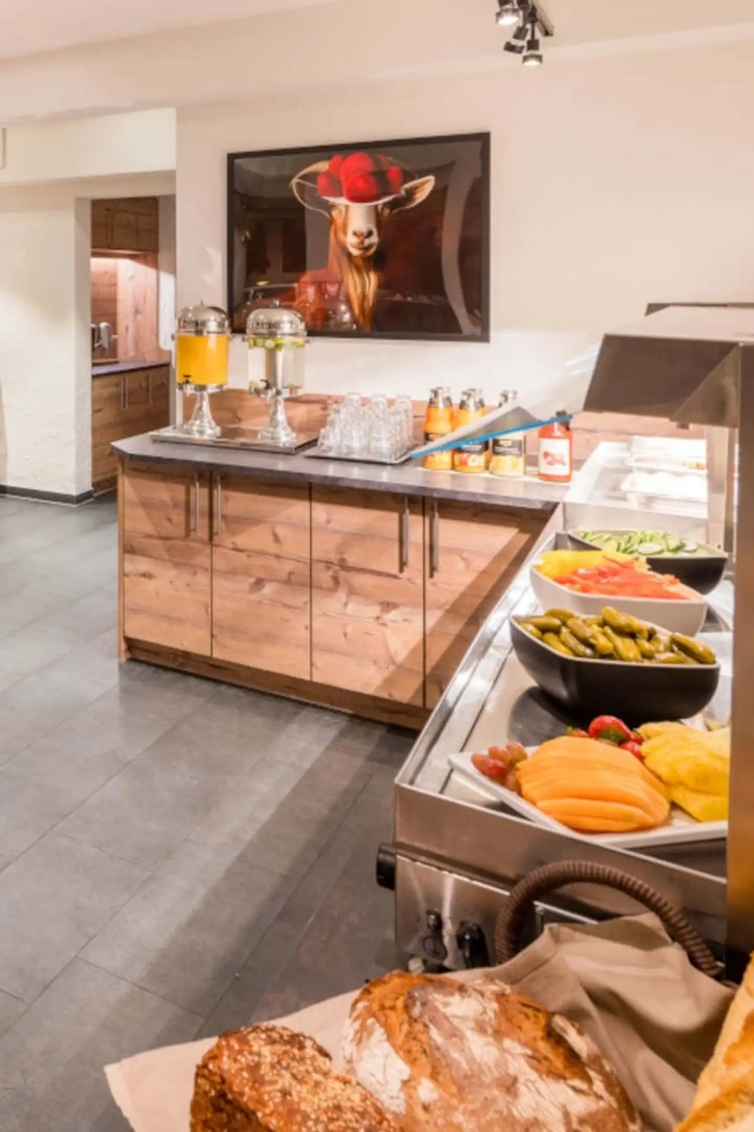 Buffet du petit-déjeuner