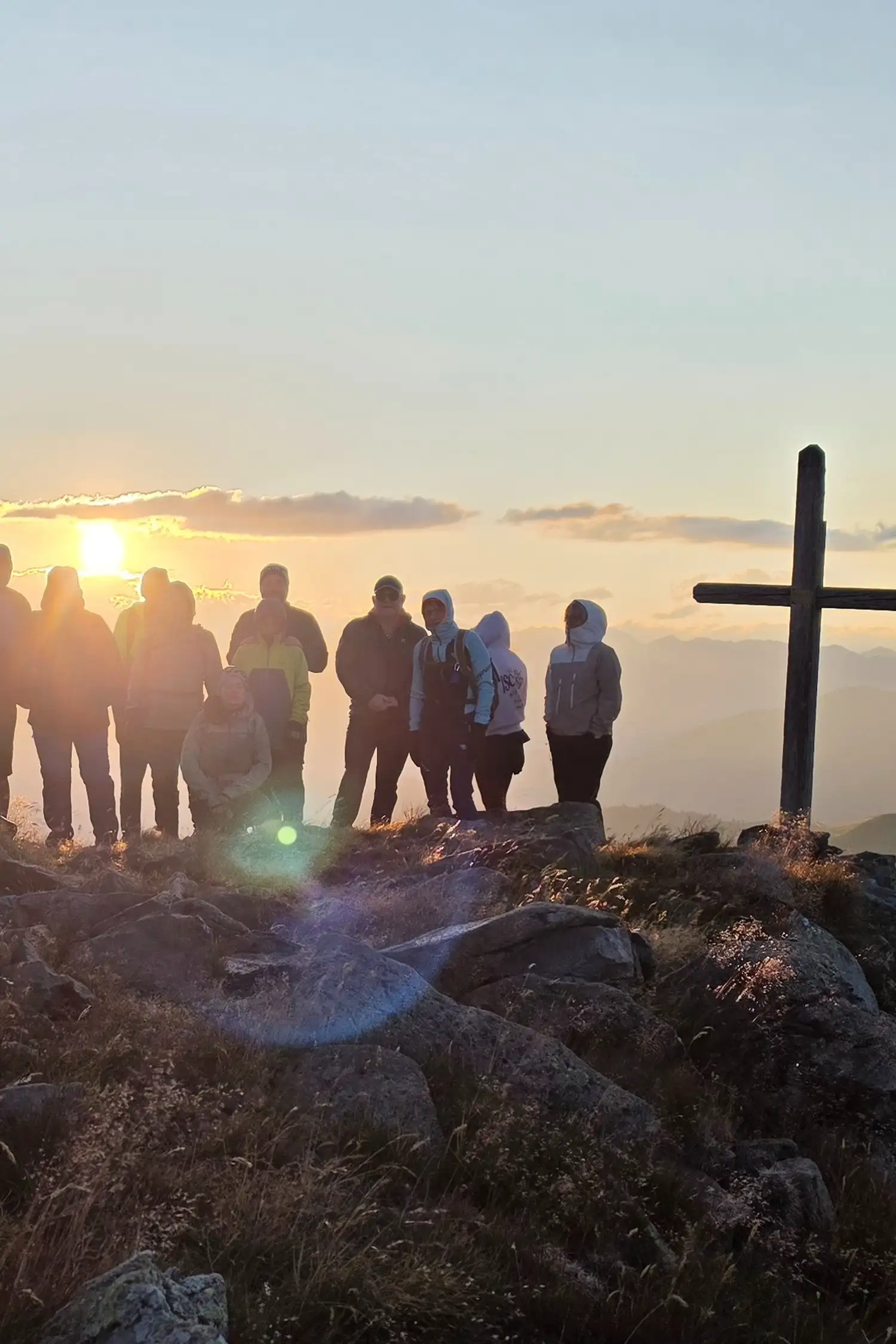 Sonnenaufgang zum Fleckner 