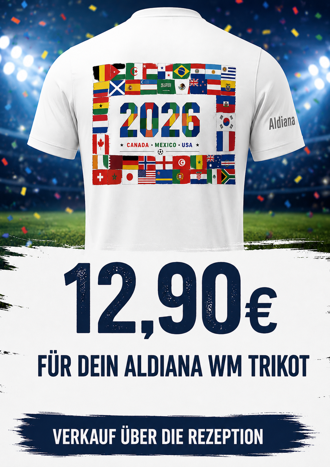 Get your ALDIANA World Cup jersey