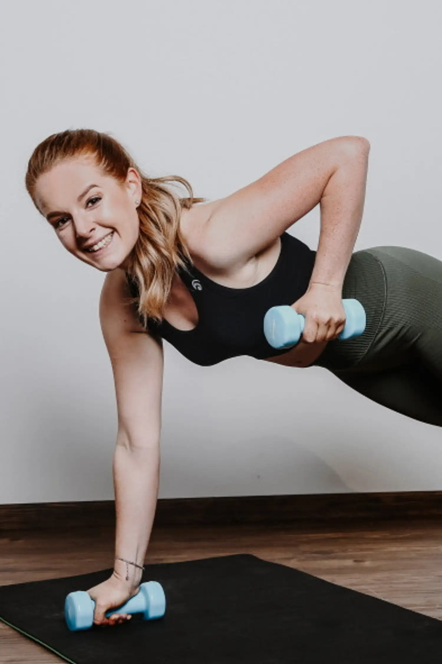 Tabata training with Verena