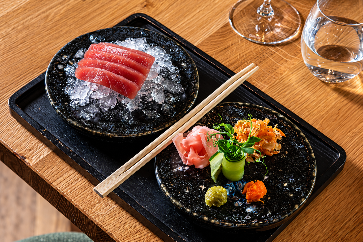 Sushi und Steak im Das Lakes