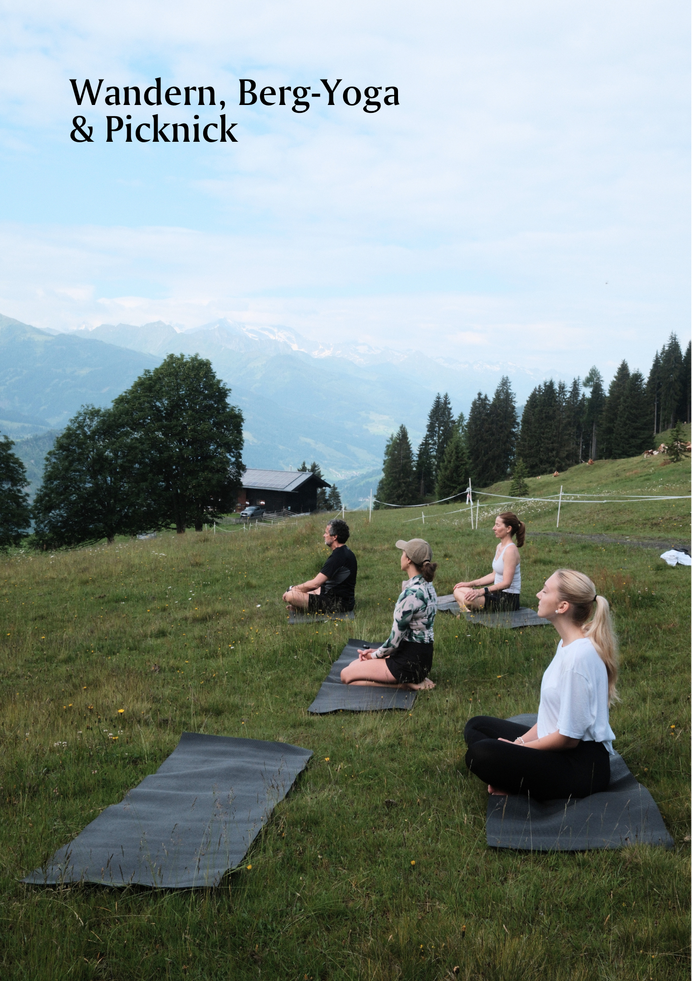 Hiking, mountain yoga & picnic