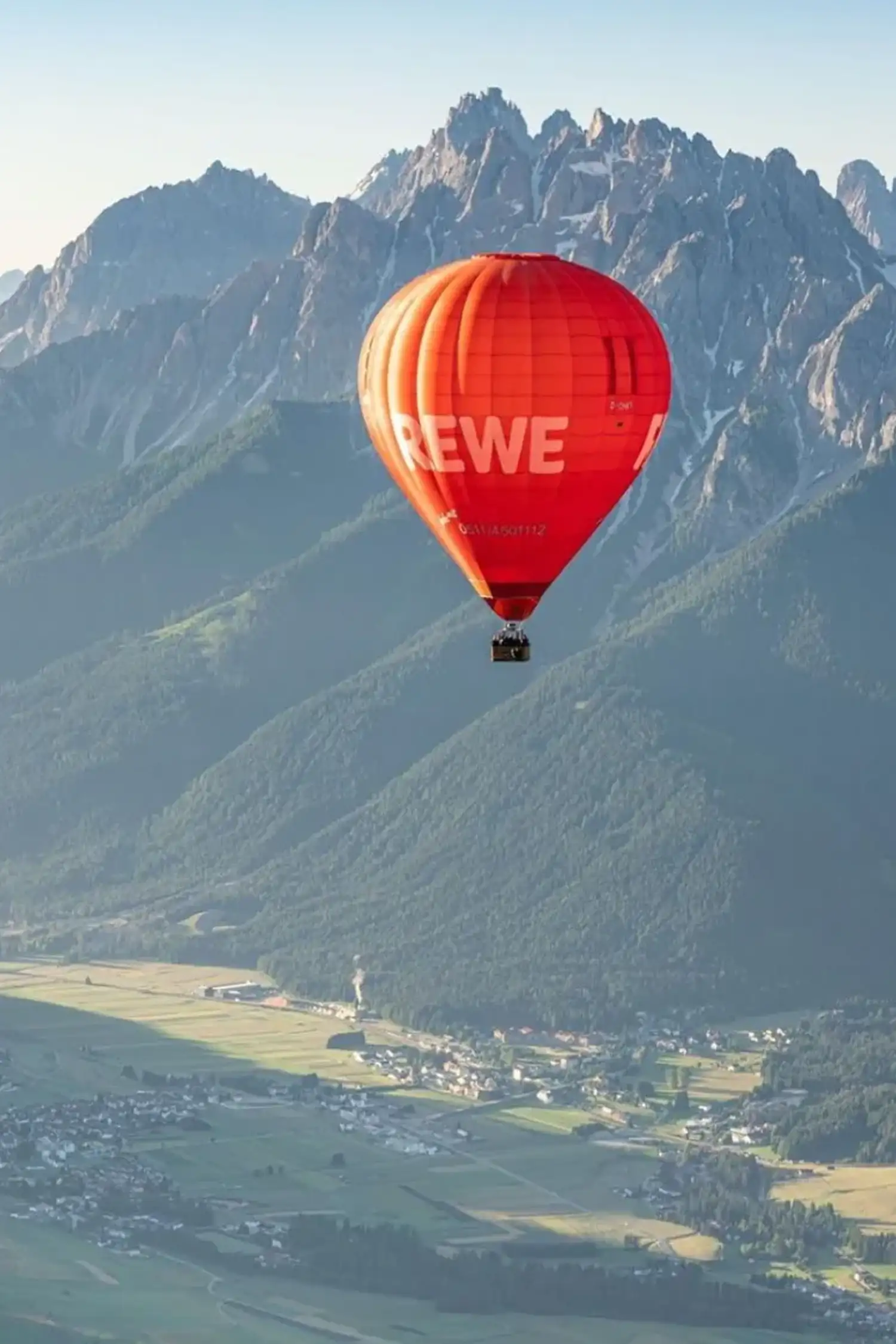 ...over the Dolomites