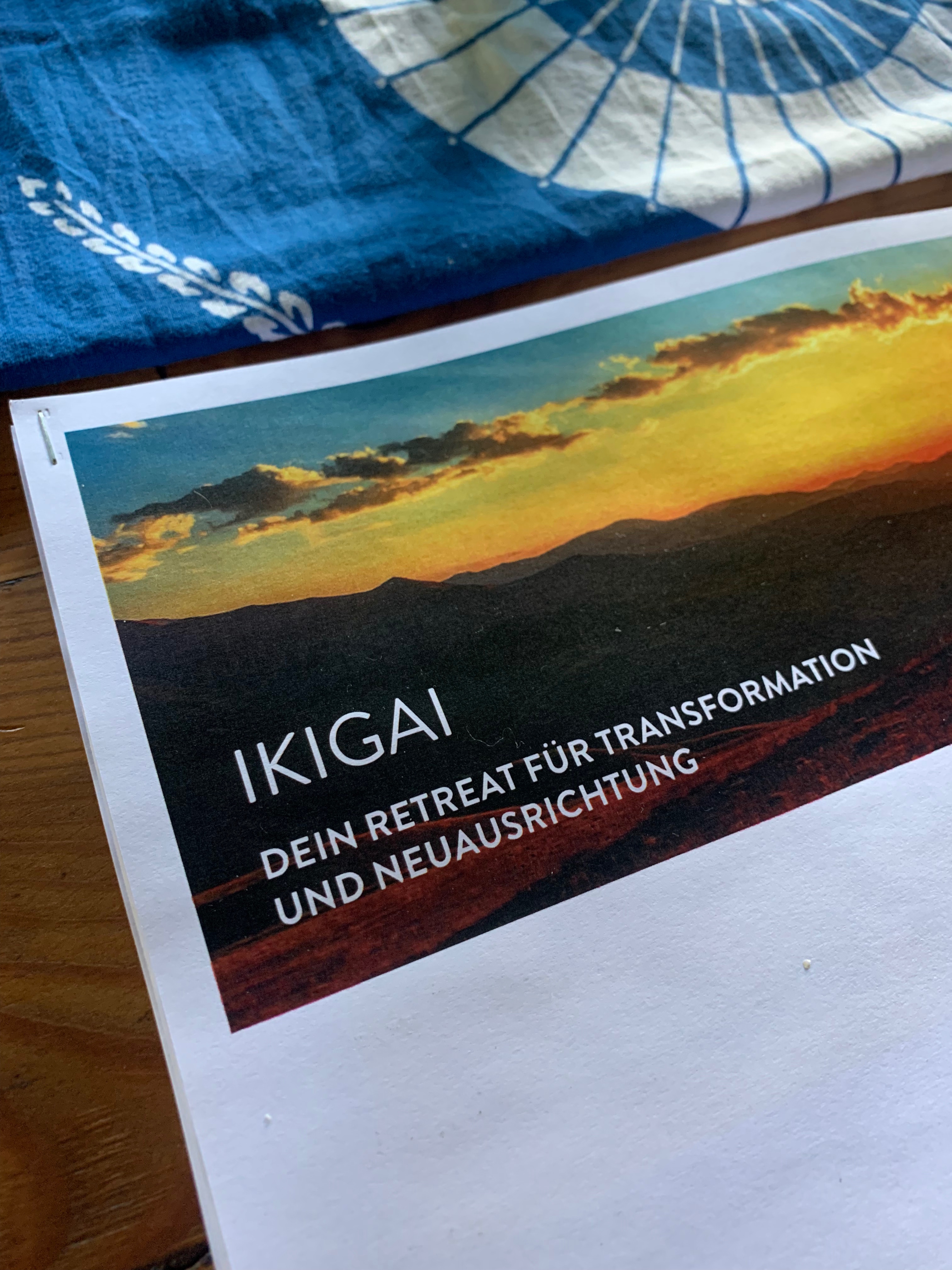 13.- 15.11.2026 Retreat - Innere Stärke mit Ikigai