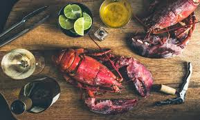 Lobster & sea