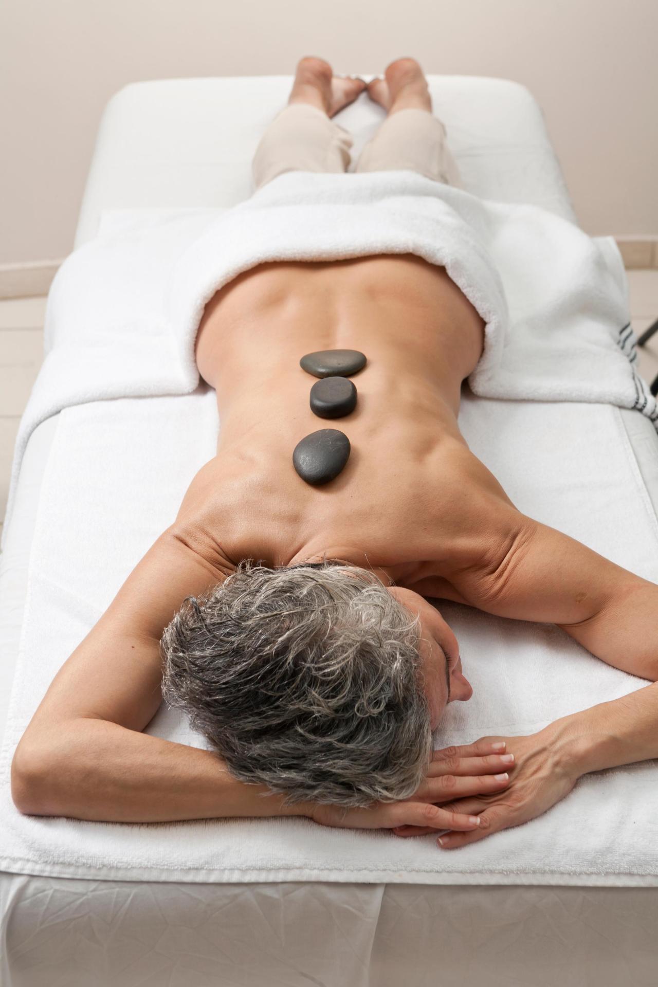Hot stone massages