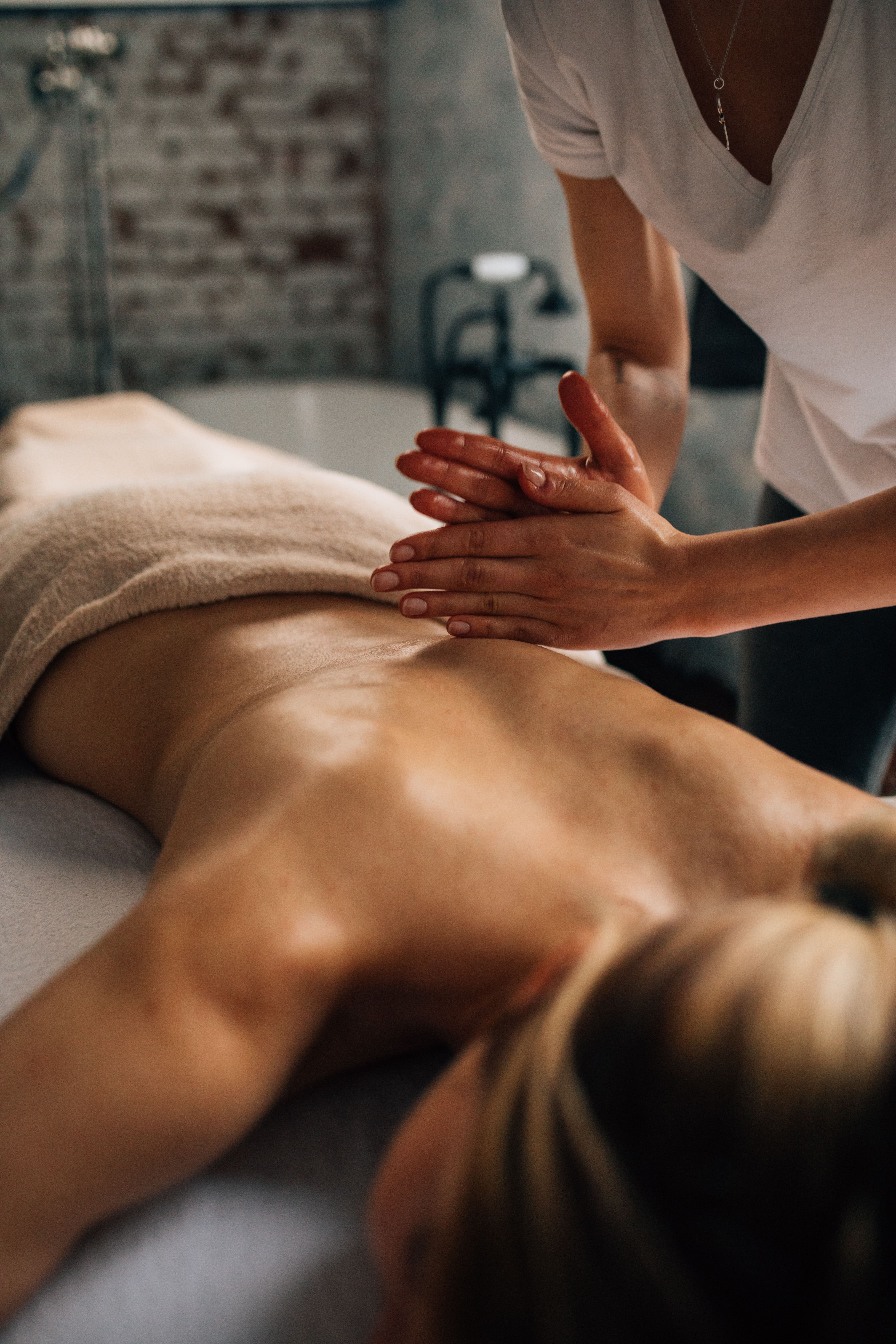 Partial body massage