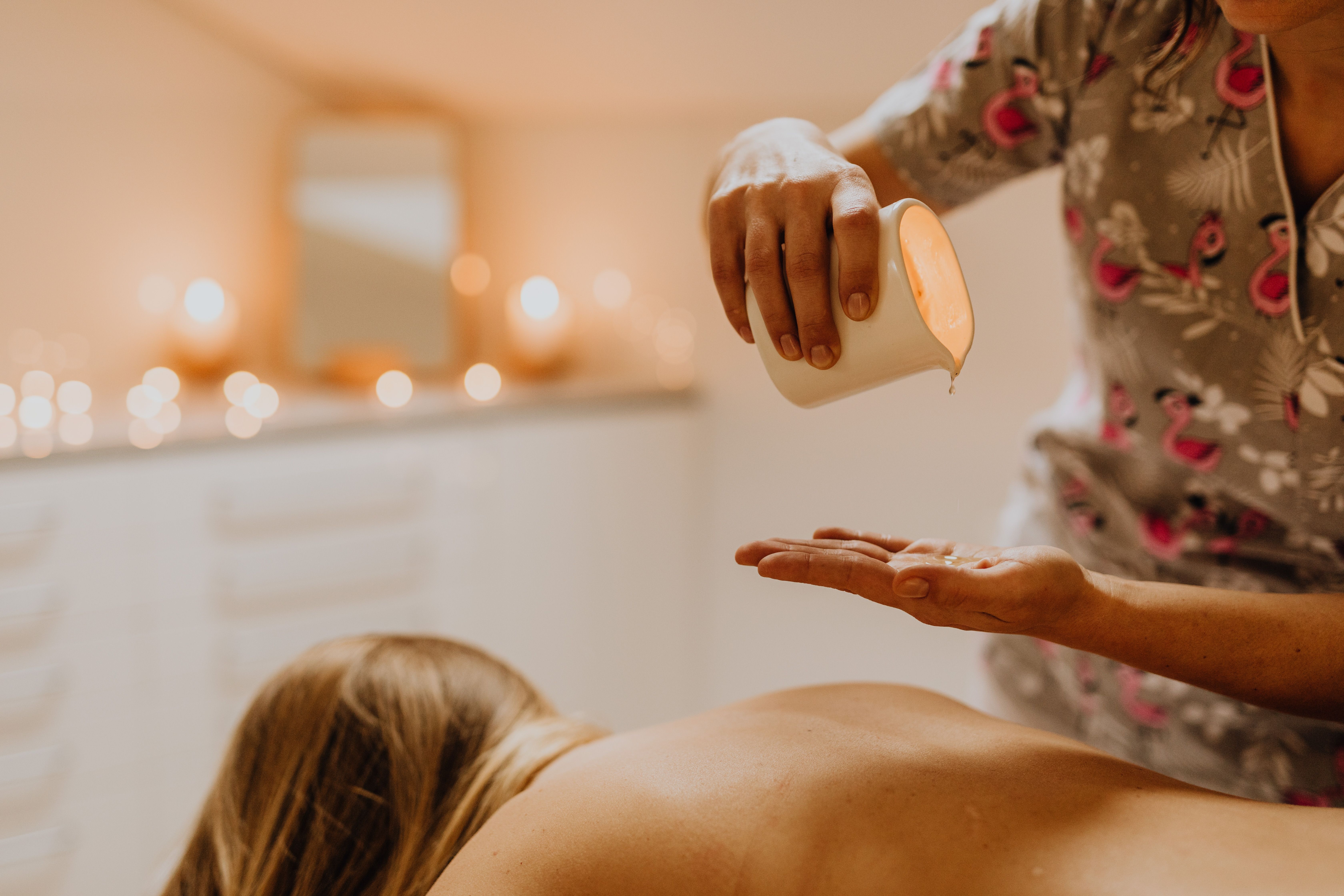 Ganzkörpermassage Honig