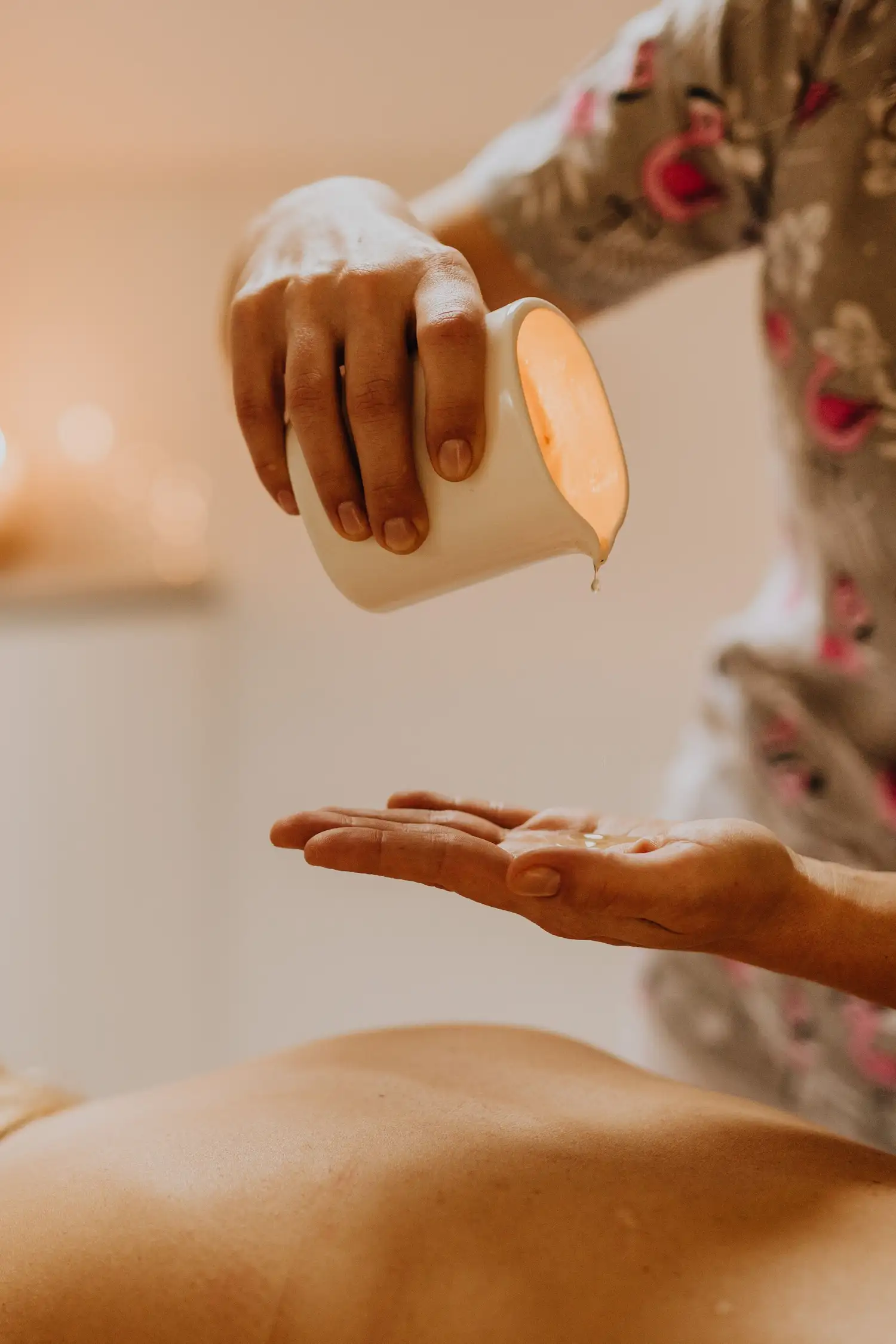 Ganzkörpermassage Honig