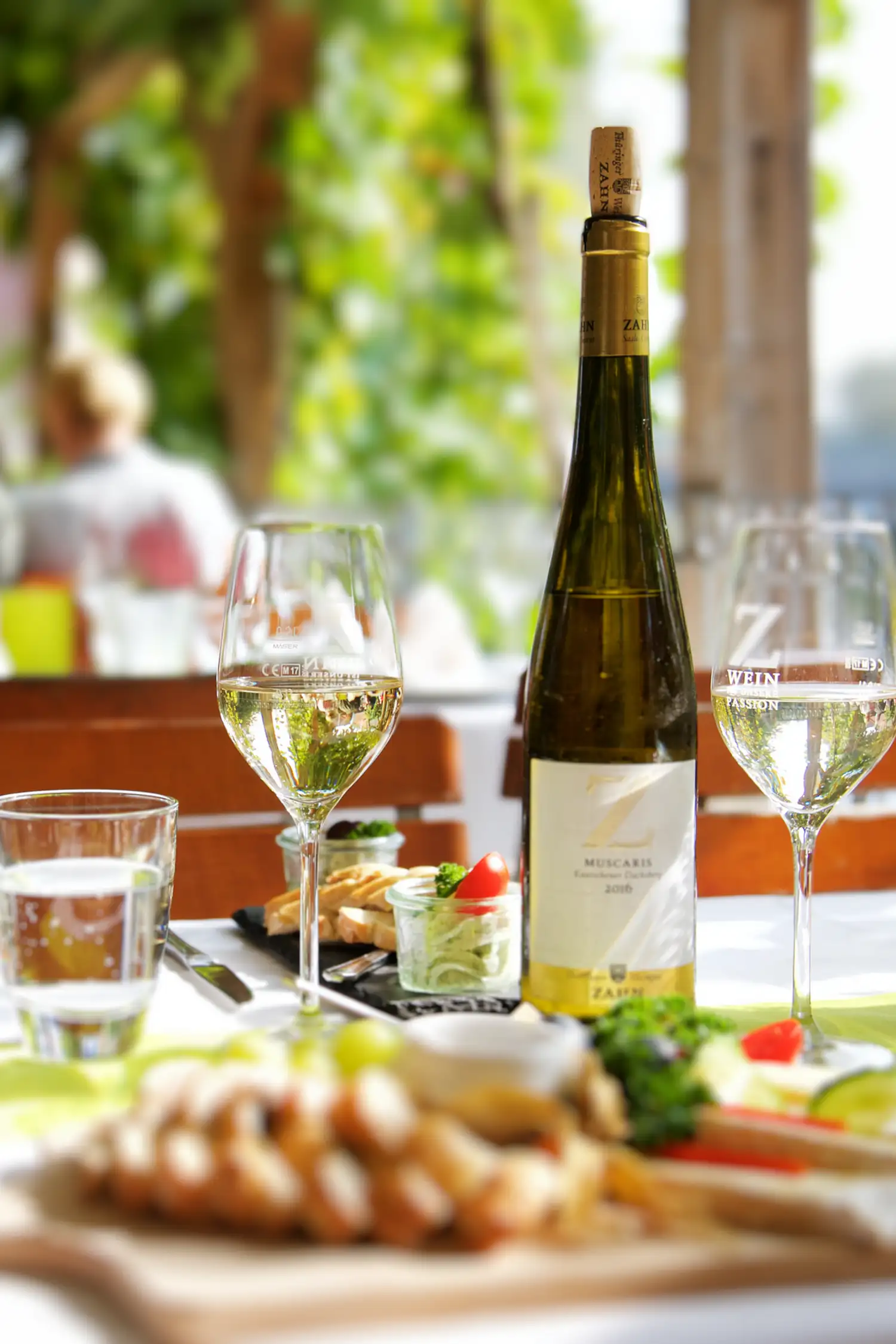 Pleasure stop at the Thuringian wine tavern
