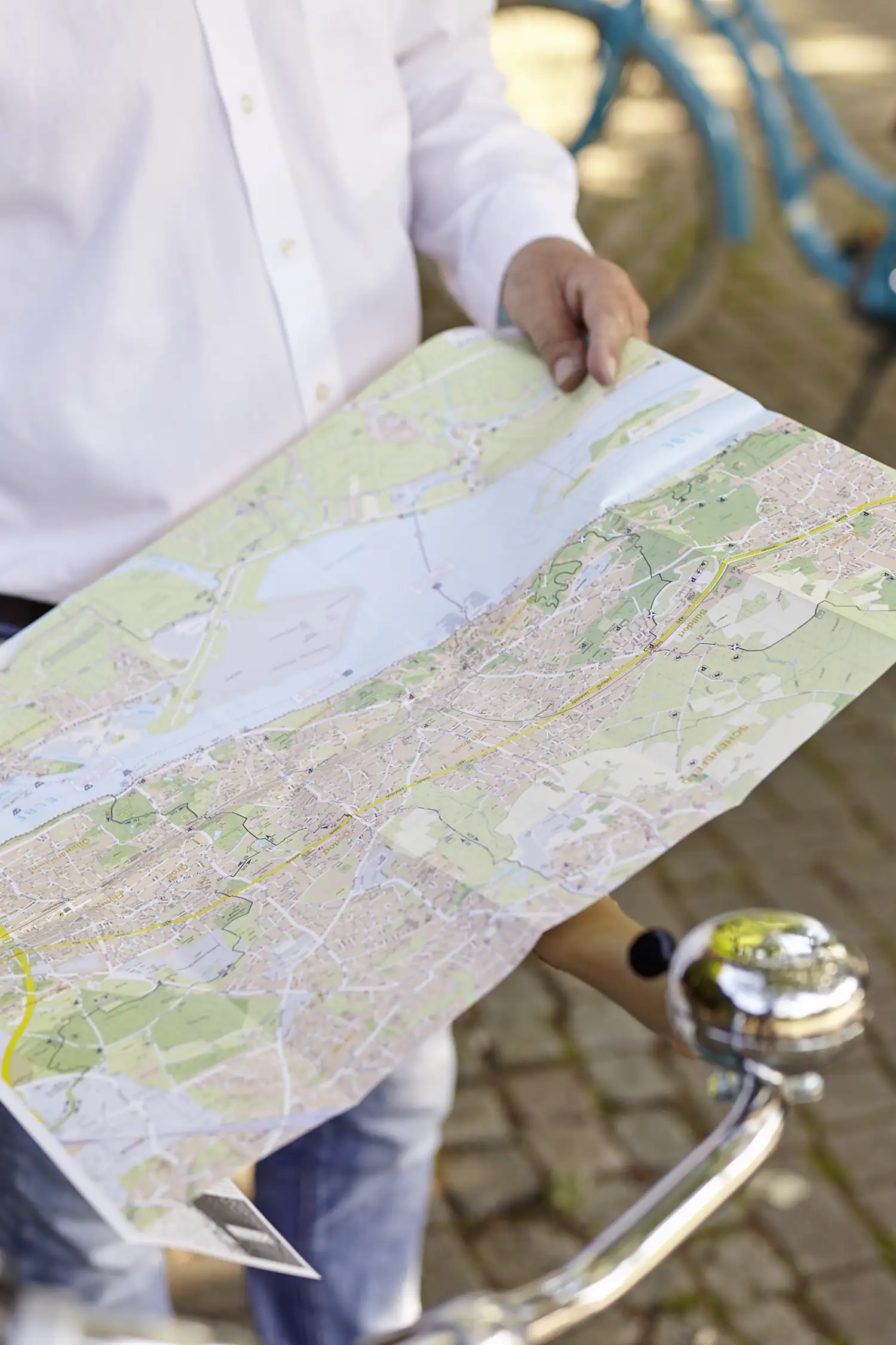 Fahrradverleih im Haus