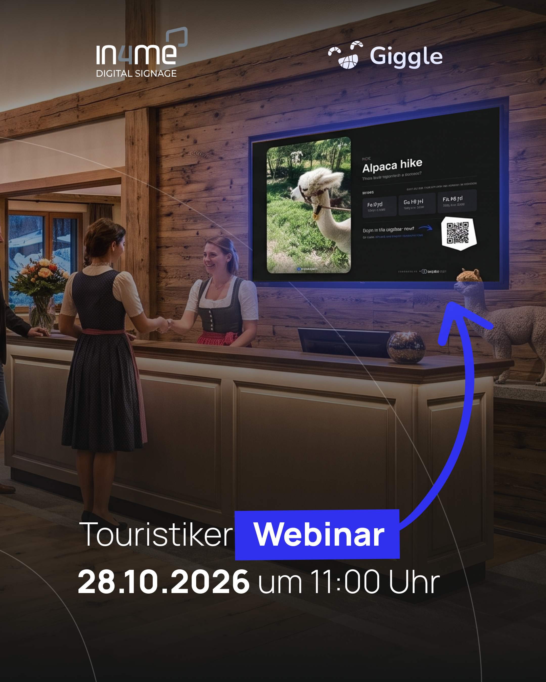 Next level Digital Signage trifft Erlebnisplattform
