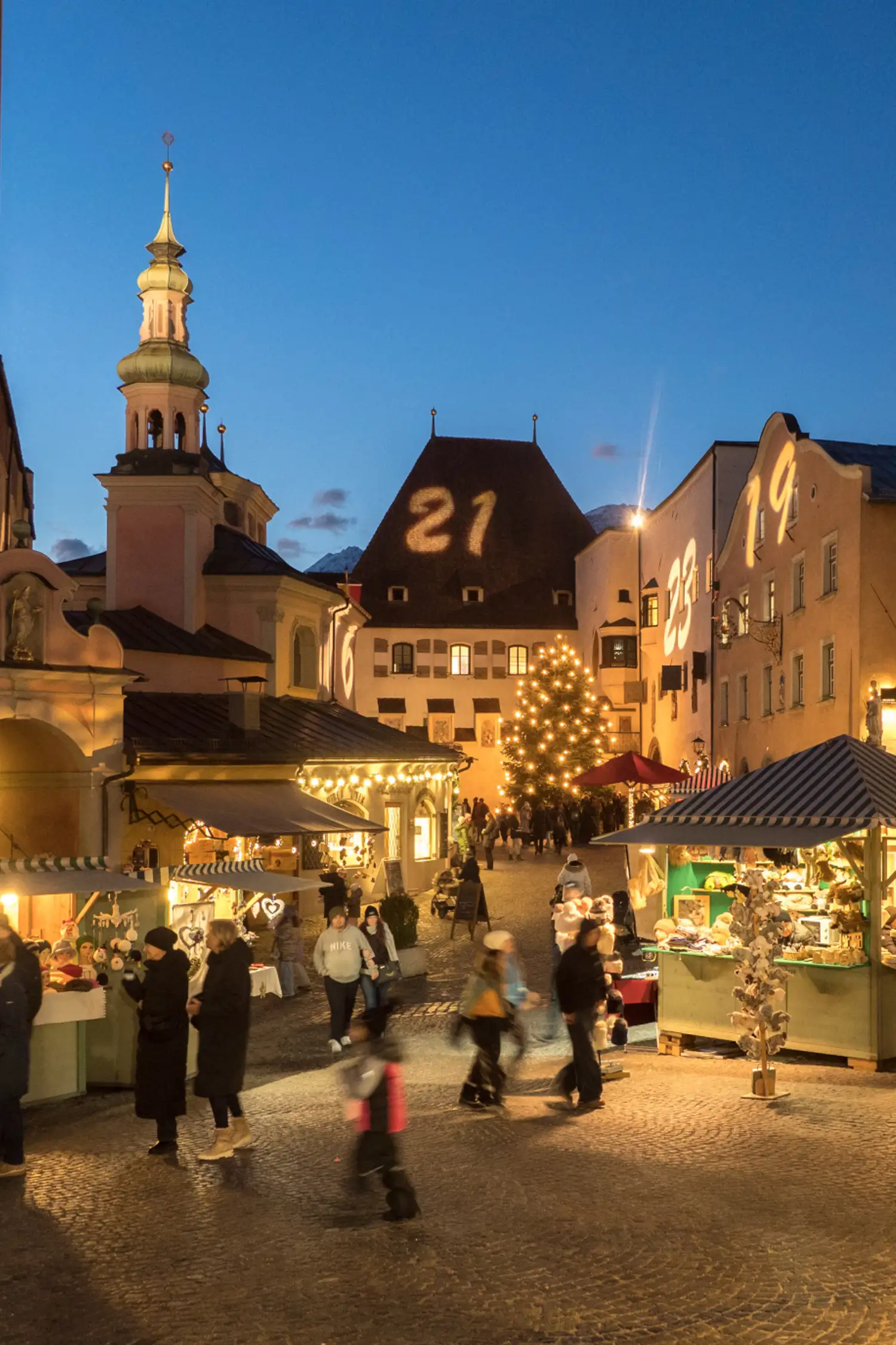 Weihnachtsmarkt Hall