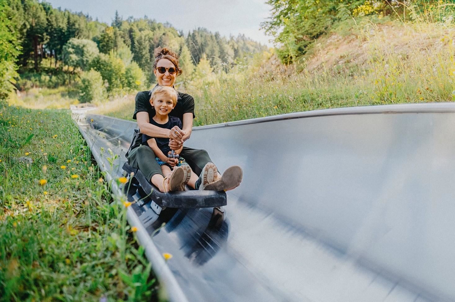 Aktivprogramm Hoch hinaus am Katzenkopf / Bergbahn & Sommerrodelbahn