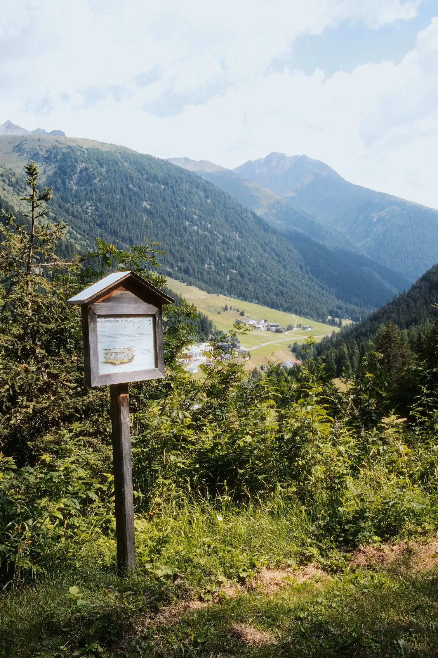 Familienwanderung schönster Blick