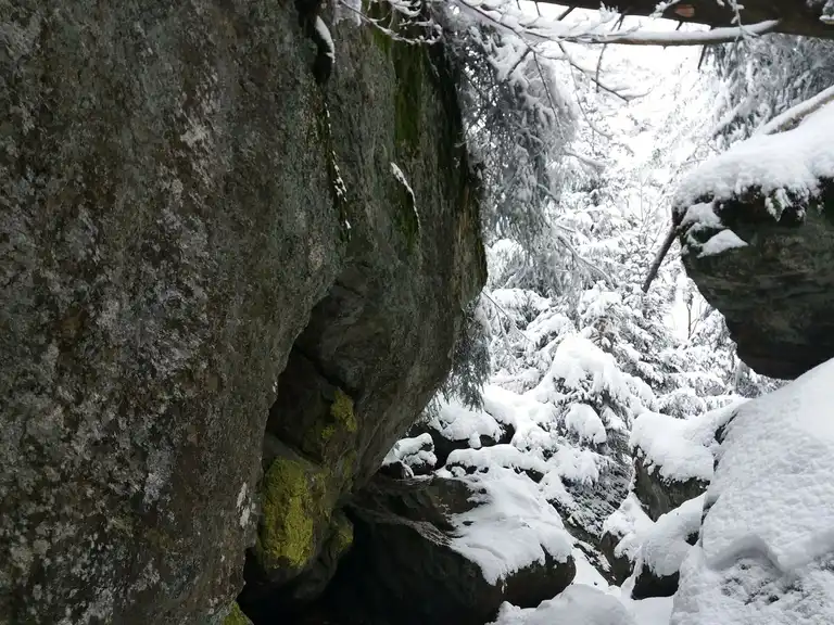 Haselhuhn circular trail - rocky tour in the rocky hiking area