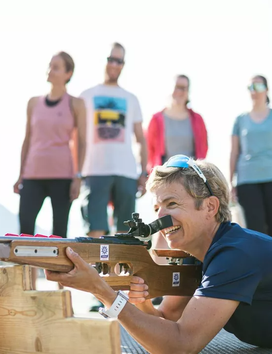 Cours d'initiation au biathlon image