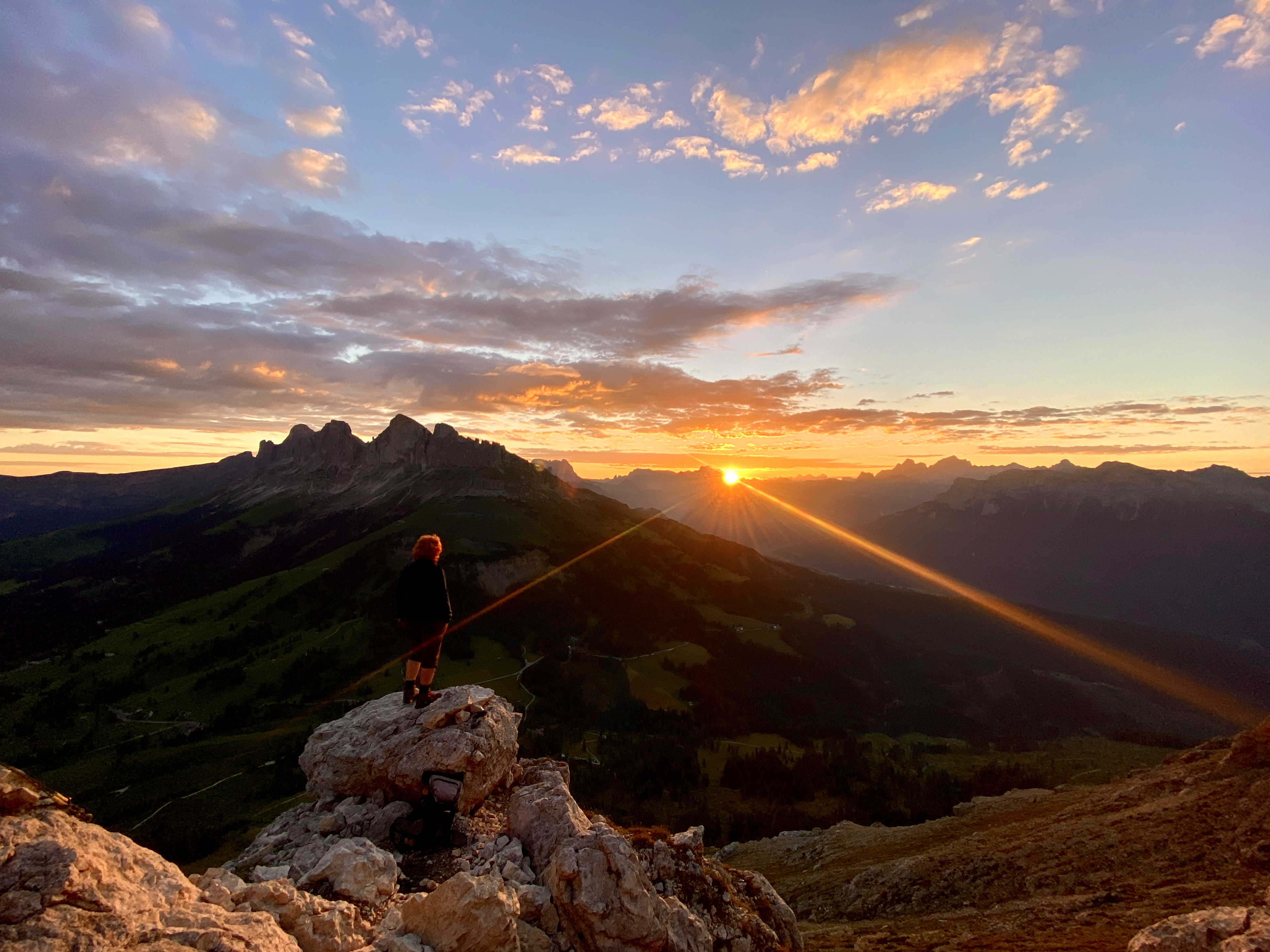 Sunrise hike up the Poppekanzl