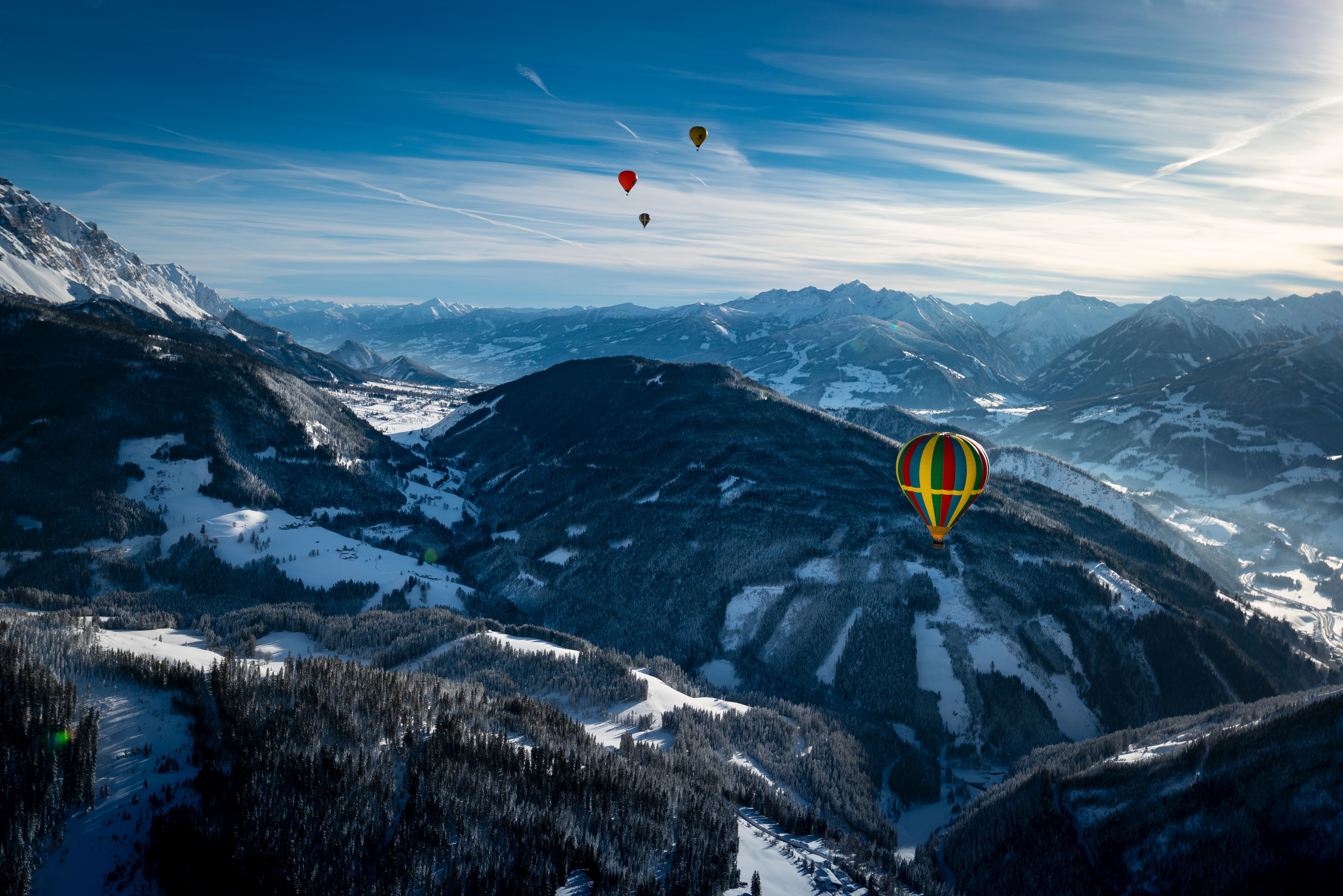 Vol en montgolfière