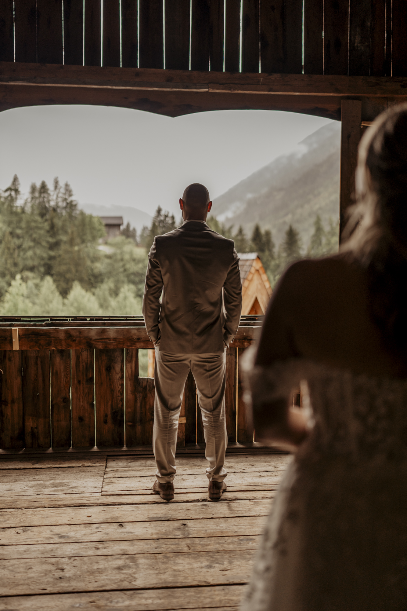 Wedding proposal with overnight stay