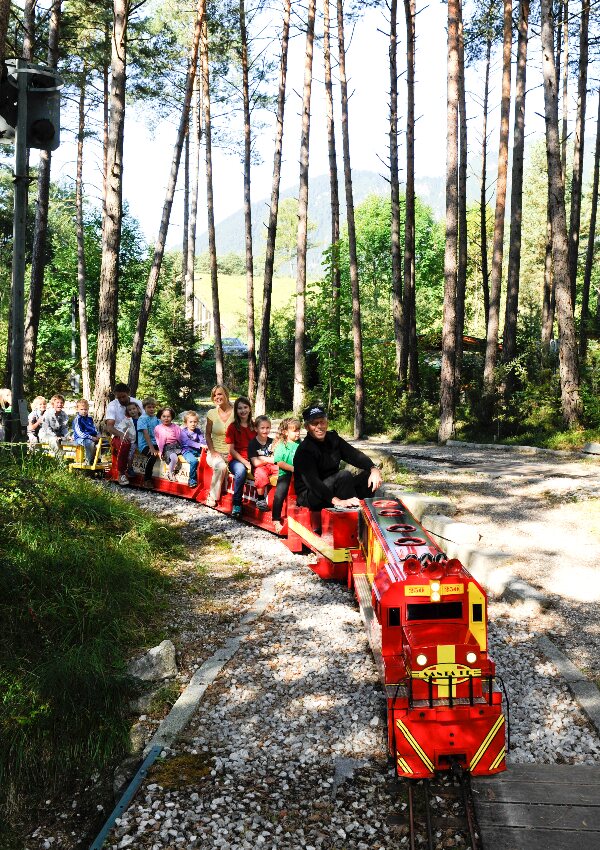 Garden railway Minidampf Tirol in Mieming image