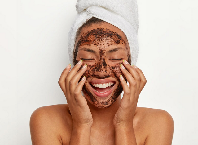 Coffee-DolomitiHemp oil scrub