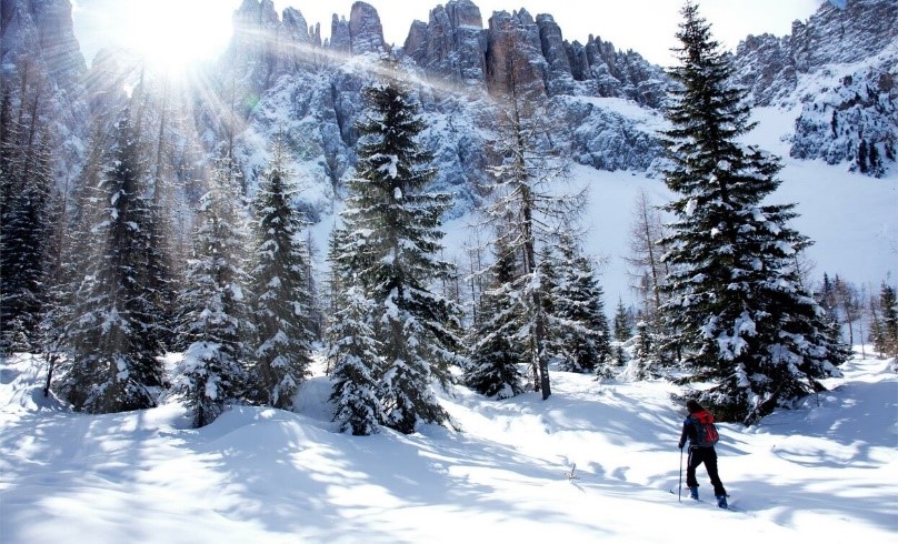 Schneeschuhwanderung zum Mitterleger