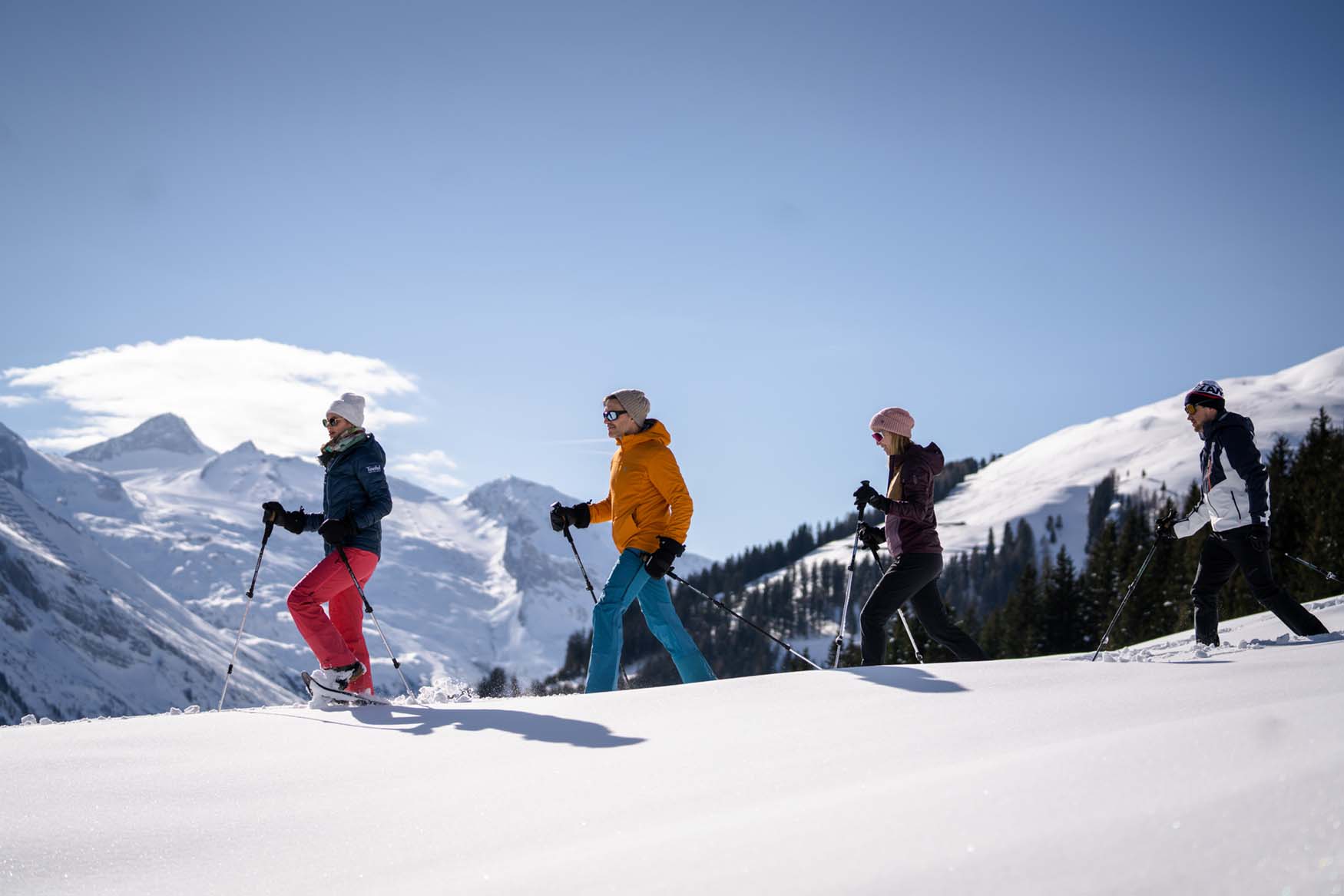 Hike across the Schrofenalm with Thomas