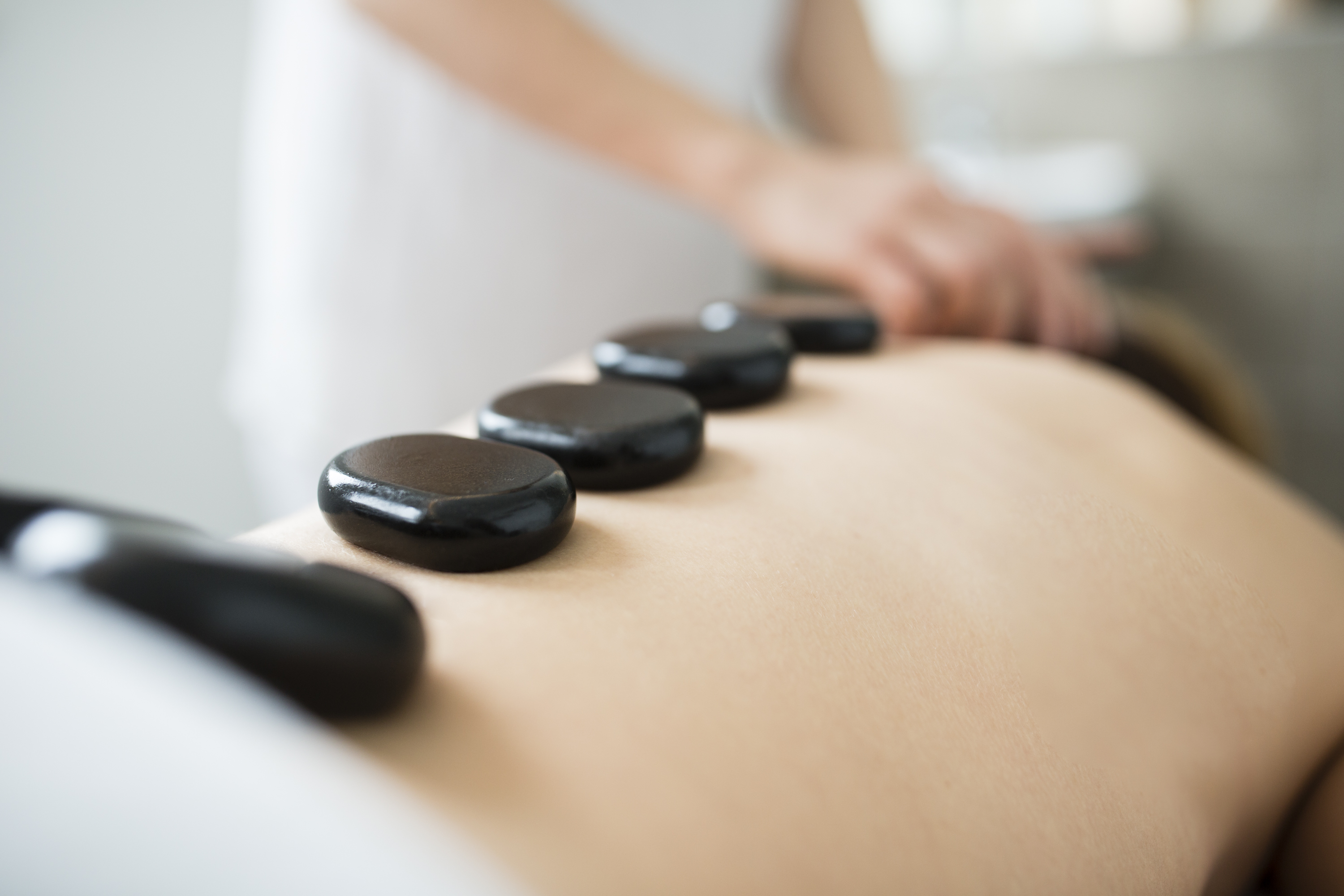 Hot stone massage