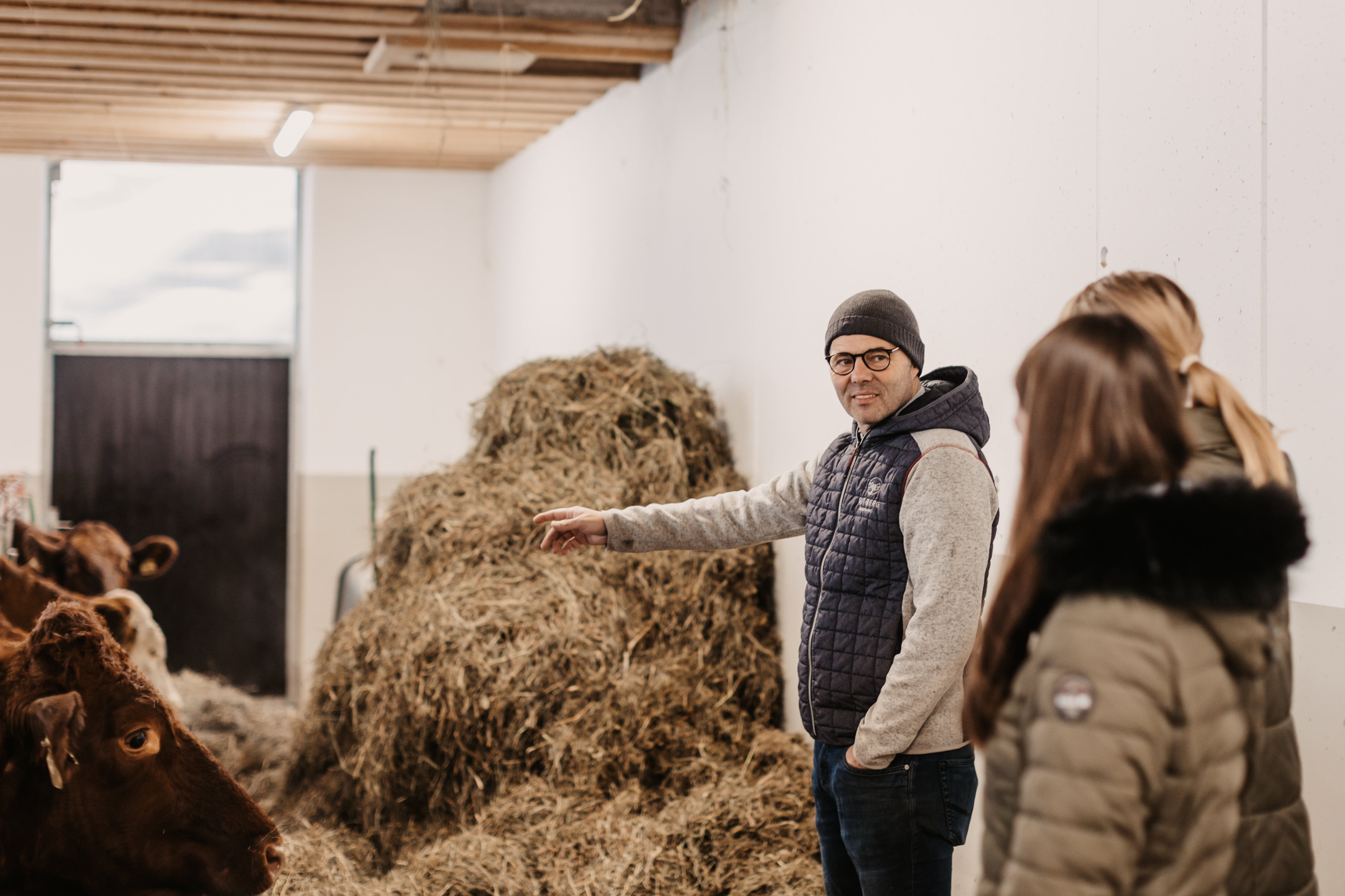 Guided tour of the farm