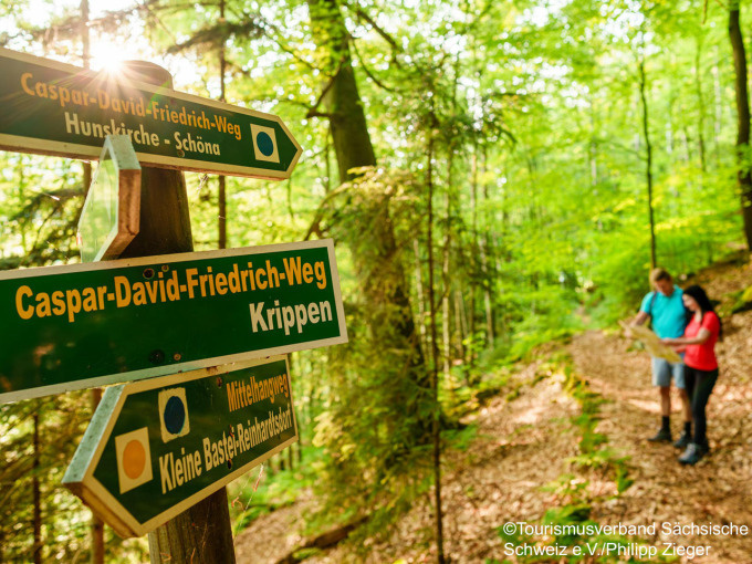 Hike along the Caspar David Friedrich Trail