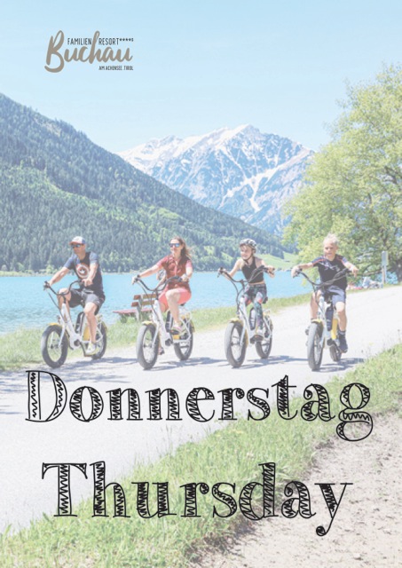 Kinderprogramm ab 3 Jahre Donnerstag 13. August